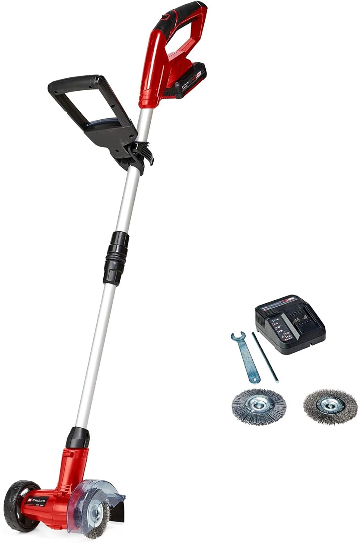 STOREMAX snShop Akülü Derz Temizleme Makinesi GC-CC 18 Li Kit Power X-Change (18 V, ayarlanabilir teleskopi