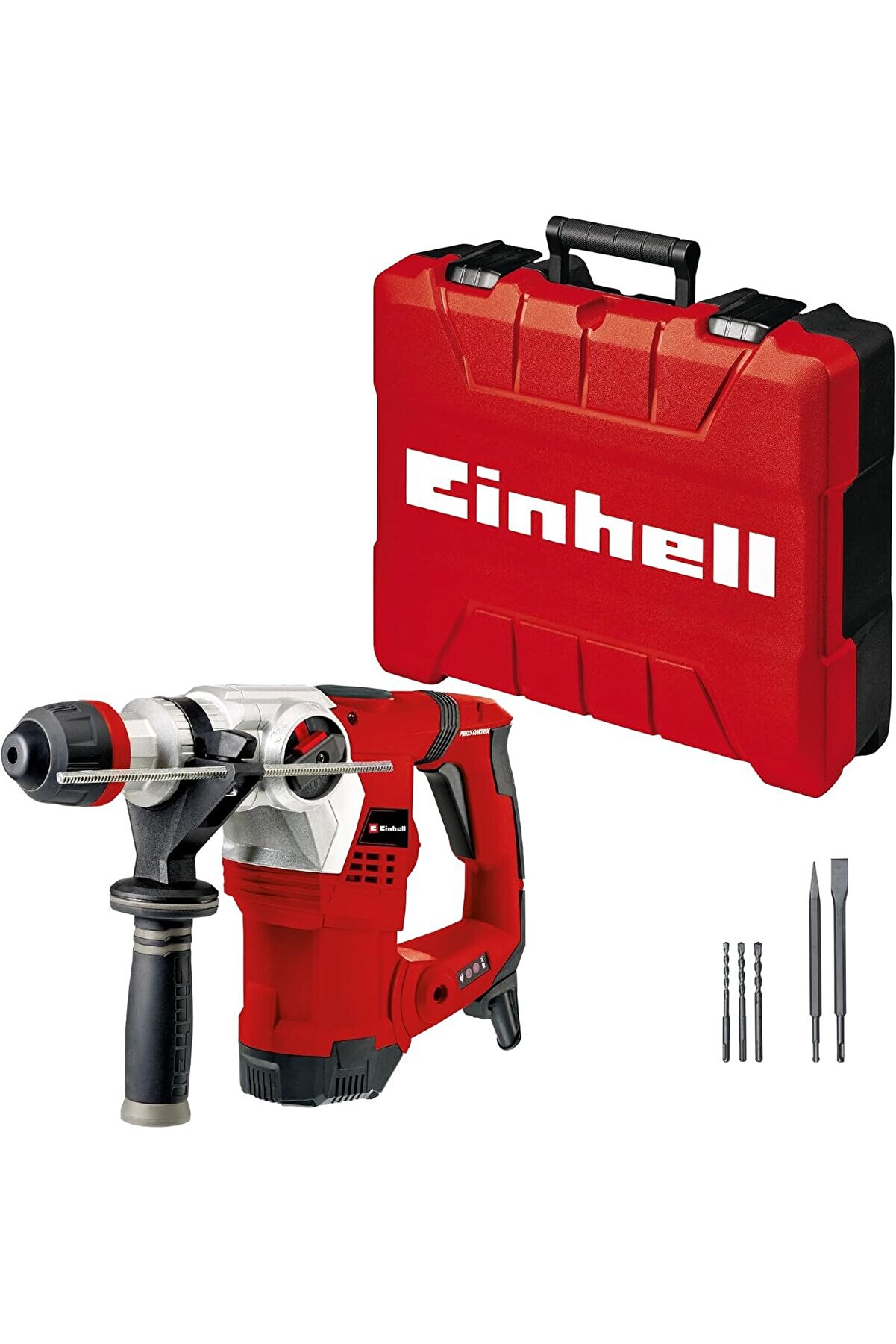 STOREMAX lvnshop Kırıcı Delici TE-RH 32 4F Kit (1250 W, 5 joule, 32 mm delme, SDS-, titreşim önleyici sap, E-