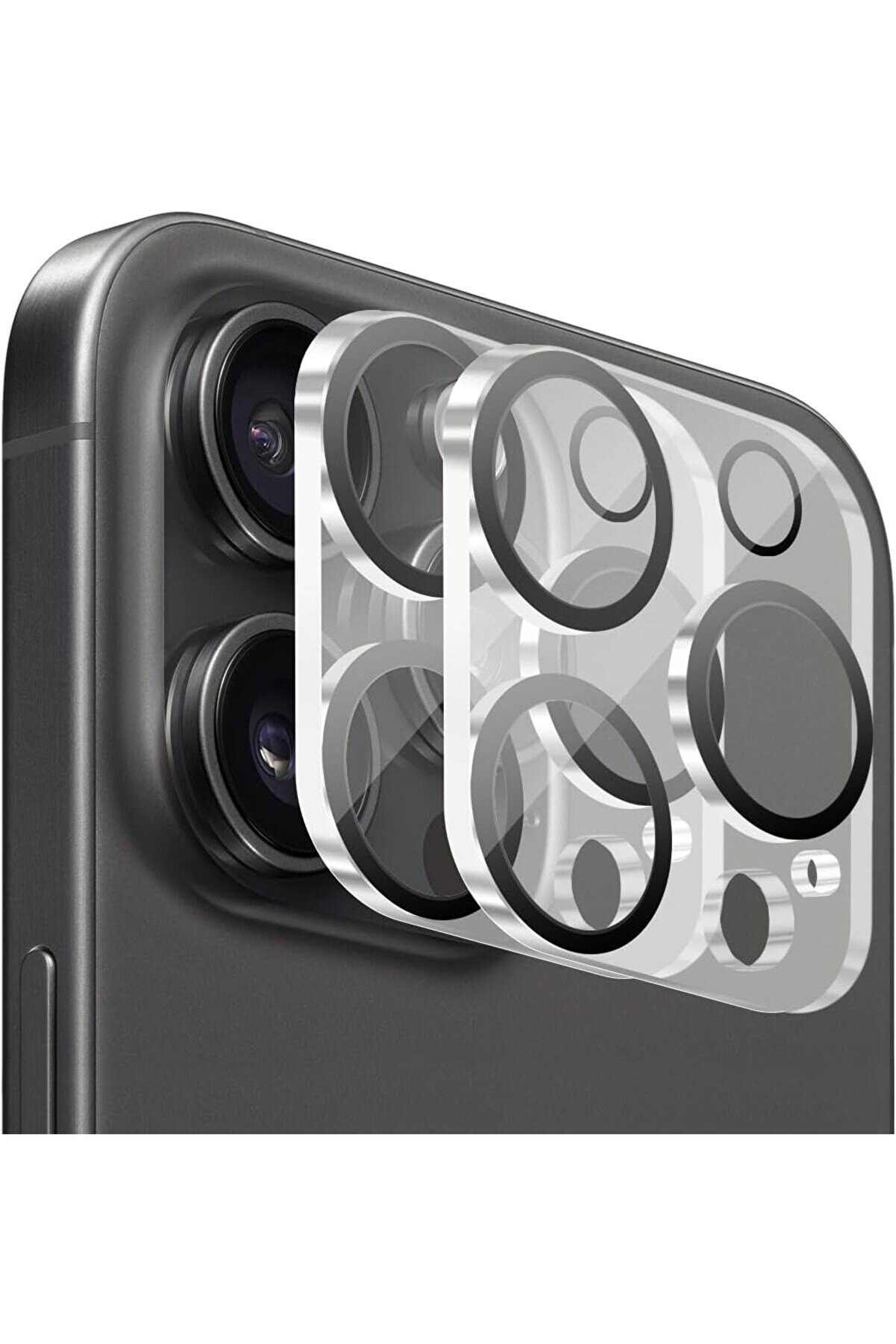 STOREMAX polyspark LABS Camera Lens 2 ADET Kamera Lens Protector ( 16 Pro Max/ 16 Pro) modaflow Uyumlu