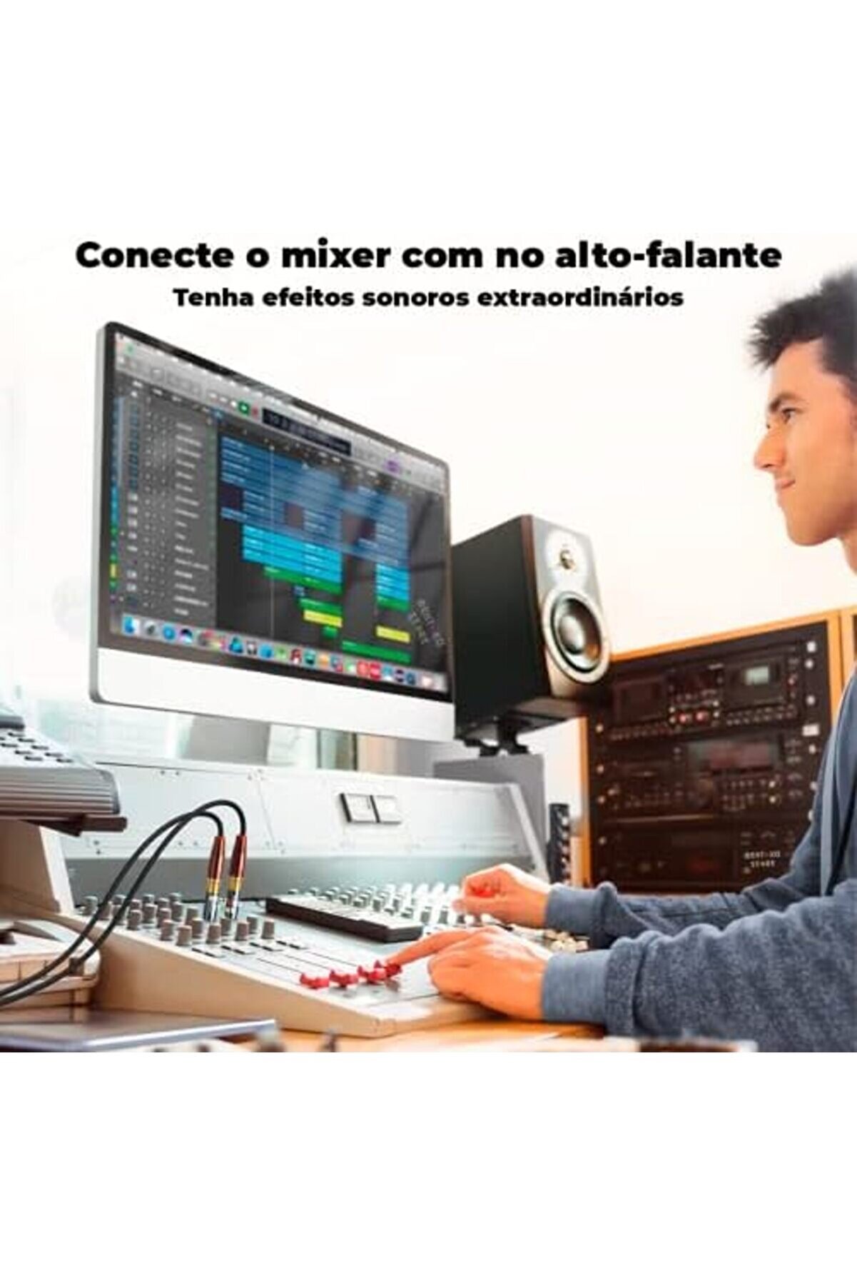 Aclyashop 6.35Mm To Rca D&ouml;n&uuml;şt&uuml;r&uuml;c&uuml; 1058548