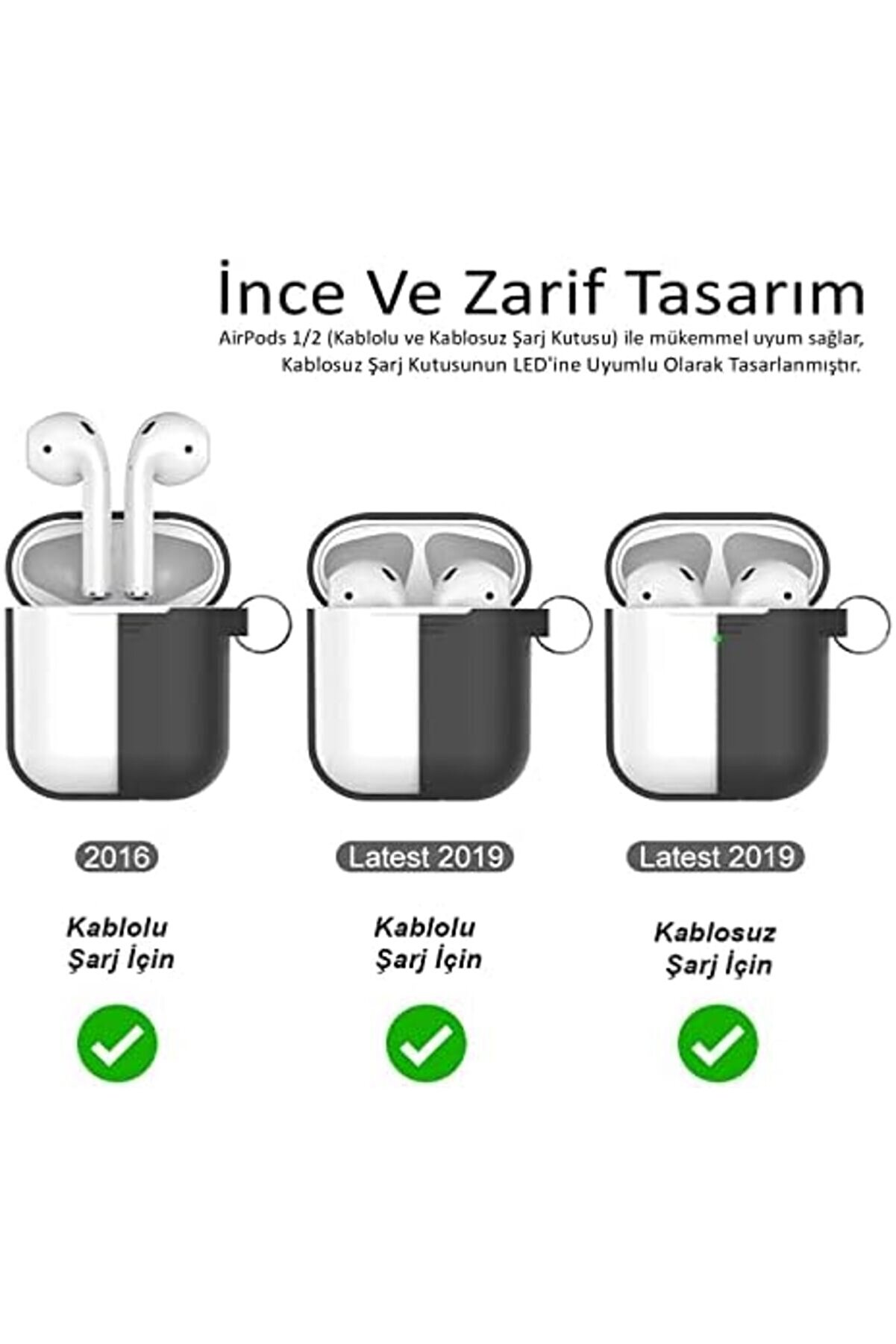 Goldtrack 1-2 Nesi̇l Uyumlu Si̇li̇kon Kılıf – Mat Yumuşak Dokulu, Darbeye Dayanıklı, Kemer Kli̇psli̇ Kara