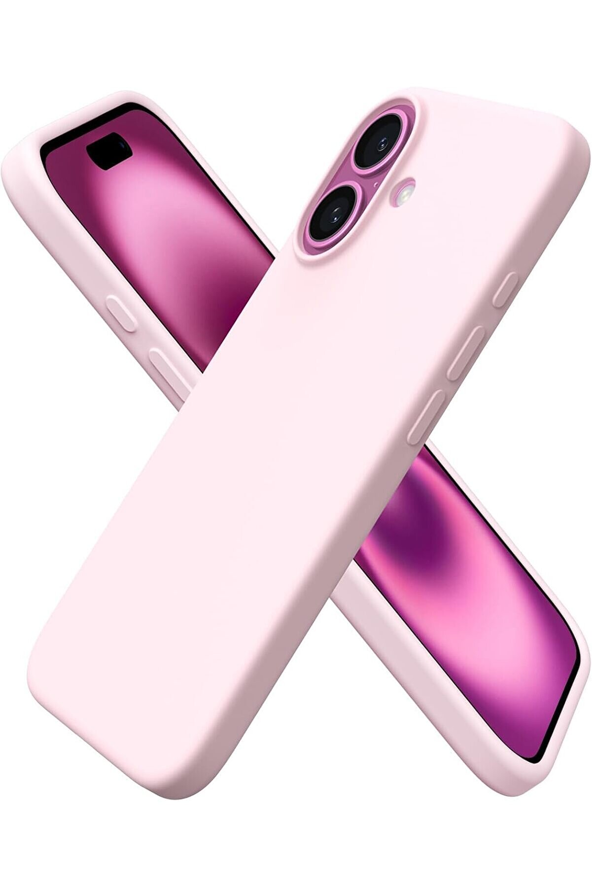 STOREMAX 16 Kılıfı 6.7" ile Uyumlu, Sıvı Silikon 3 Katmanlı Tam Kaplamalı Yumuşak Jel Kau&ccedil;uk