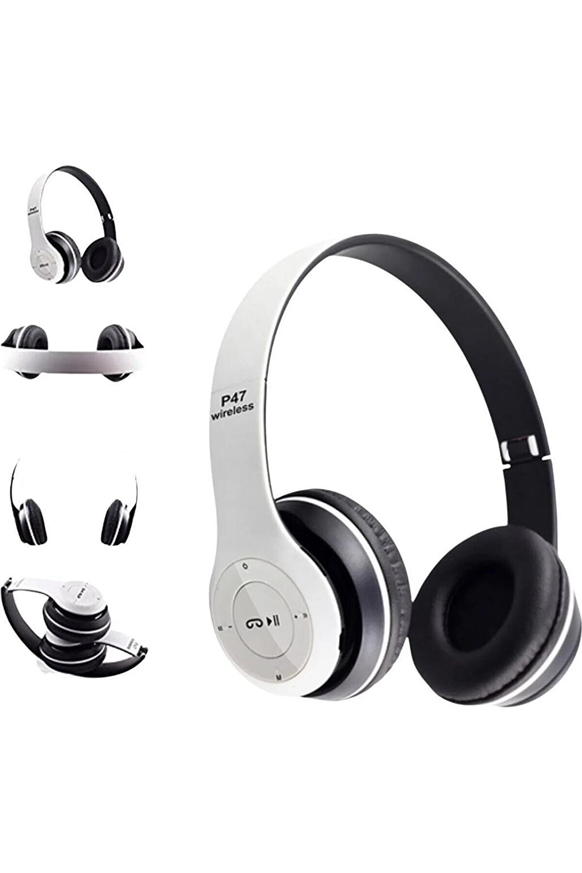 STOREMAX ynsShoping KABLOSUZ KATLANABİLİR KULAK ÜSTÜ BEYAZ SOLO KULAKLIK WİRELESS NewTrrending 1178227