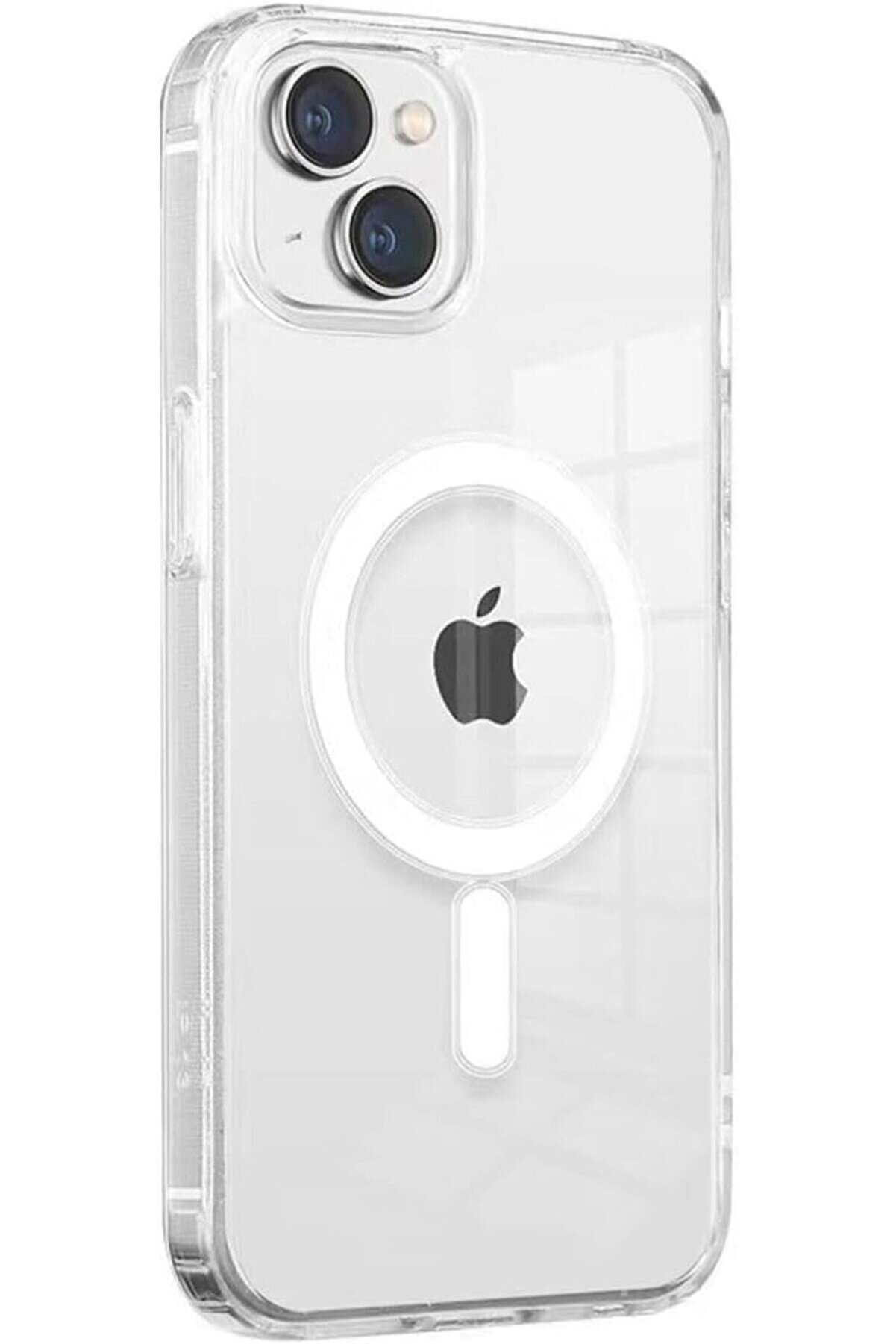 STOREMAX polysight Aksesuar Uyumlu Şeffaf Kılıf – 14 | Sert PC Embos Kılıf | Kablosuz Şarj Destekli | Darbe,