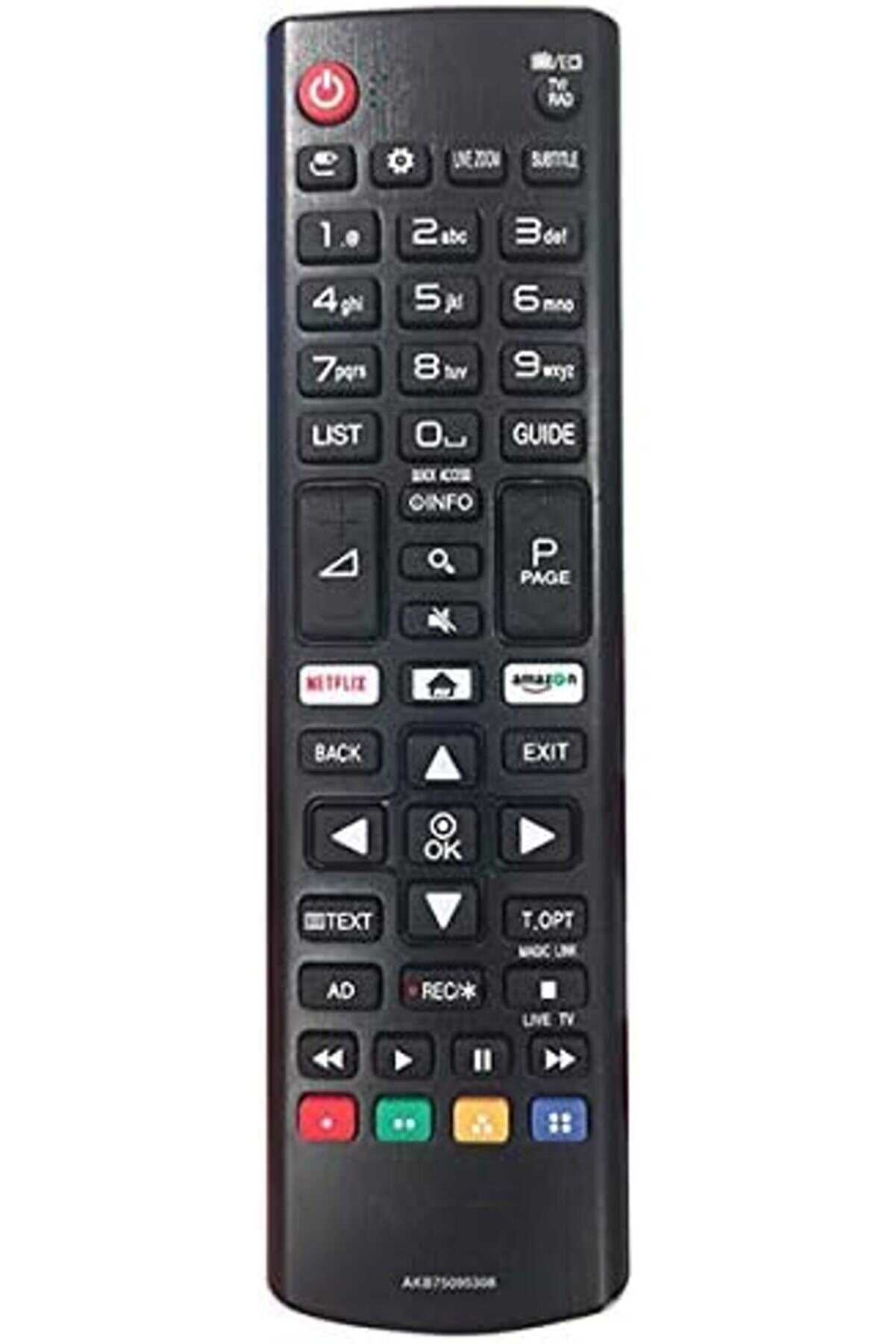 STOREMAX vegaShop Kumanda LG AKB75095308 Netflix-Amazon Lcd Led Tv 1032927