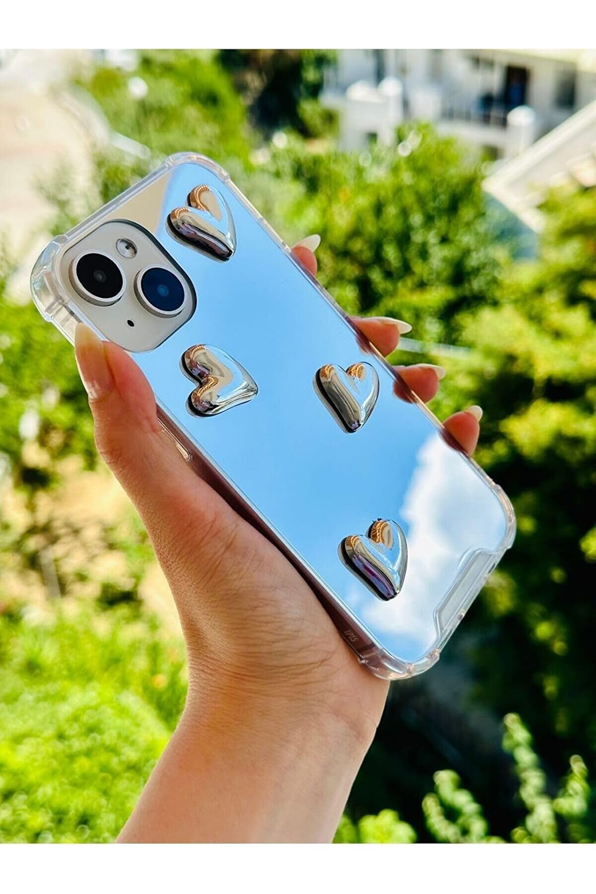 STOREMAX lvnshop Aksesuar 14 - 15 ile Uyumlu Aynalı Tasarımlı Kenarları Silikon Kılıf 224120