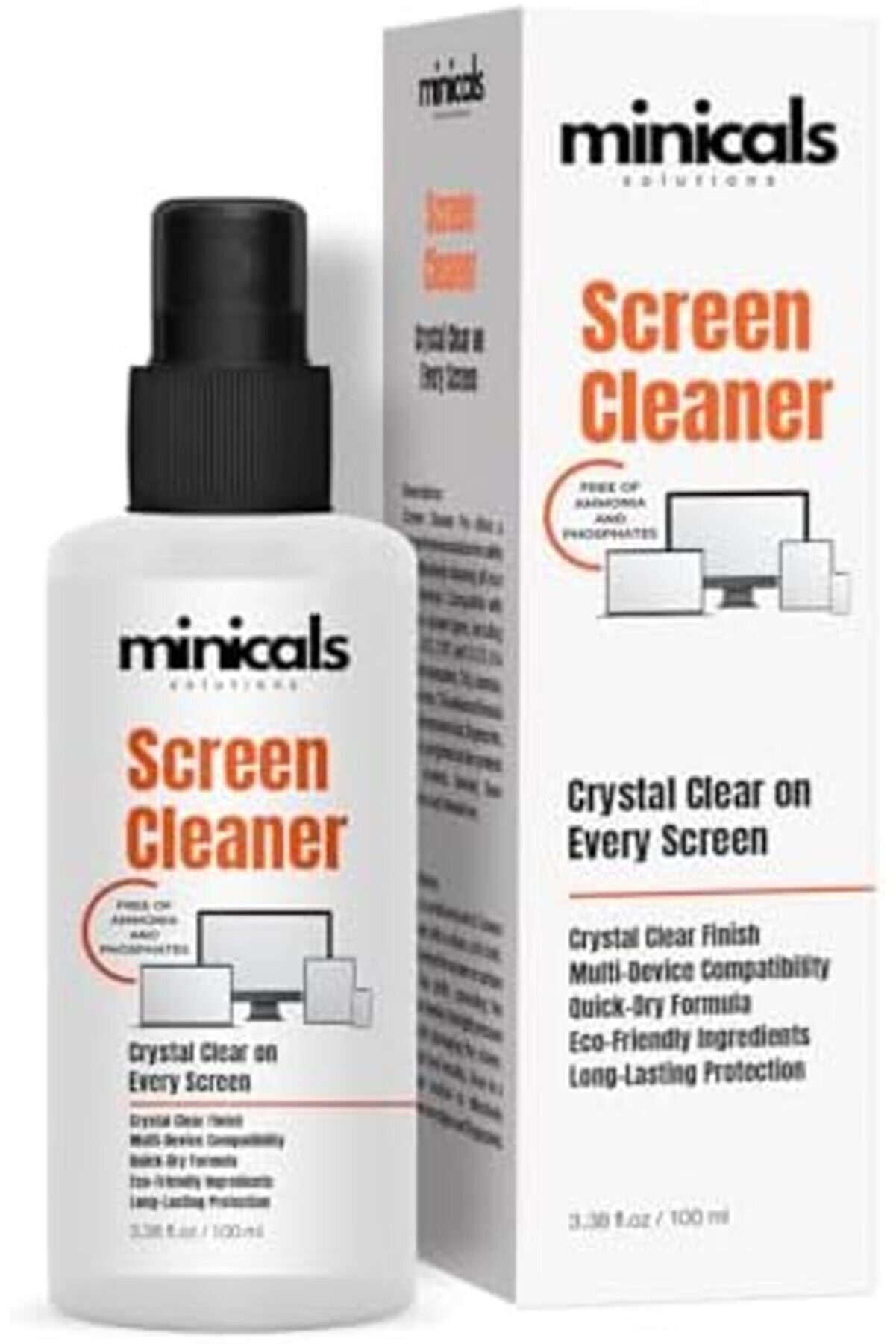 Brfshop Tablet Ve Bi̇lgi̇sayar İçi̇n Ekran Temi̇zleyi̇ci̇ Sprey & Mi̇krofi̇ber Bez (100Ml) 1165984