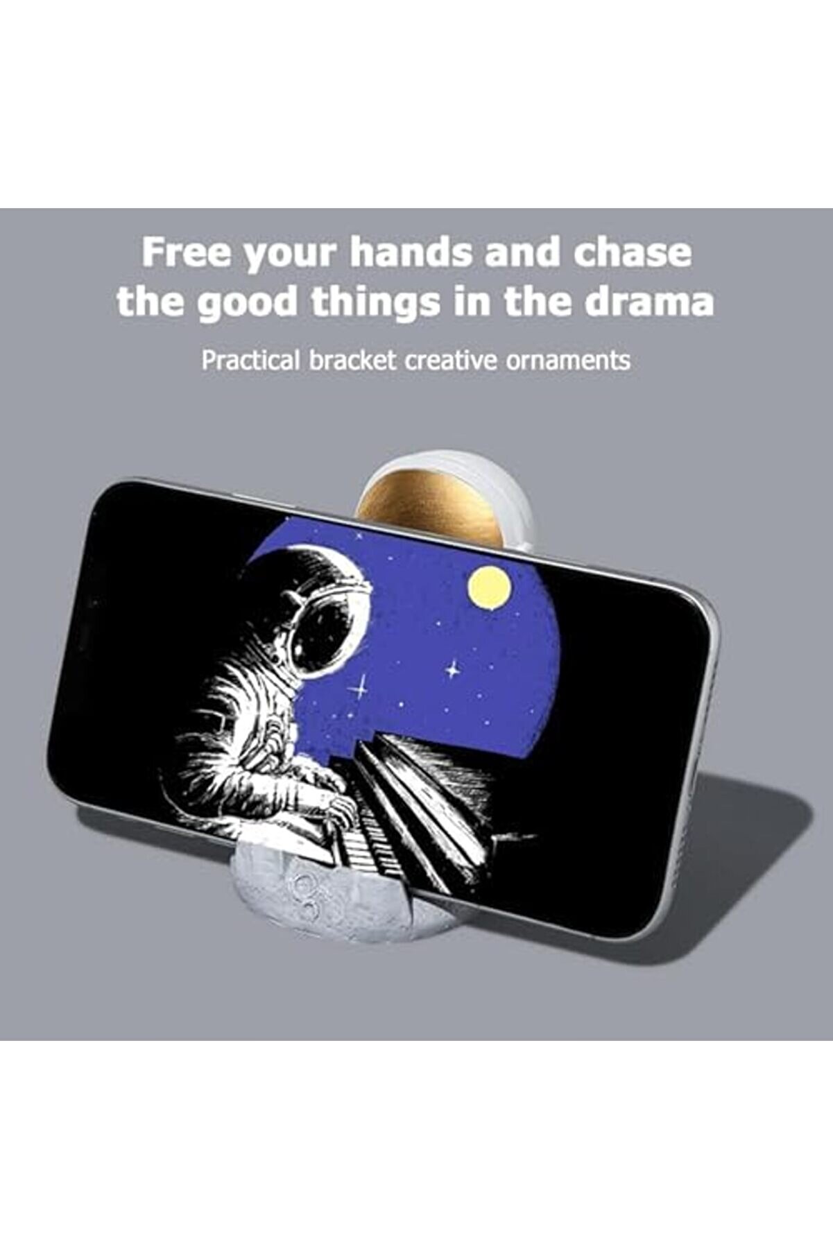 Goldflare Telefon Telefon Tutucu Tablet Ergonomi̇k Ve İşi̇ni̇zi̇ Kolaylaştırır Ki̇bar Ve Şık Görünümü İle