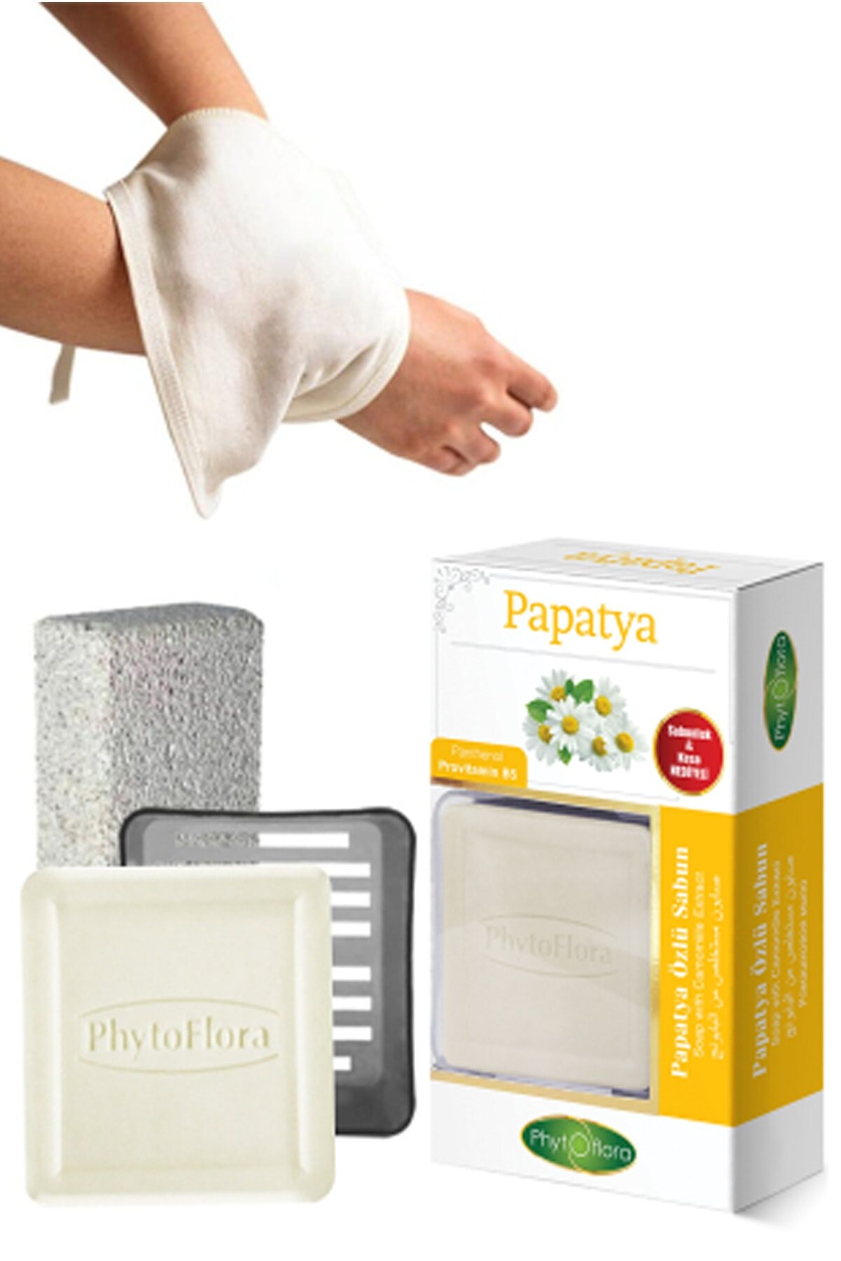 Papatya Sabunu Ve Banyo Kesesi̇, Katı Sabunluk