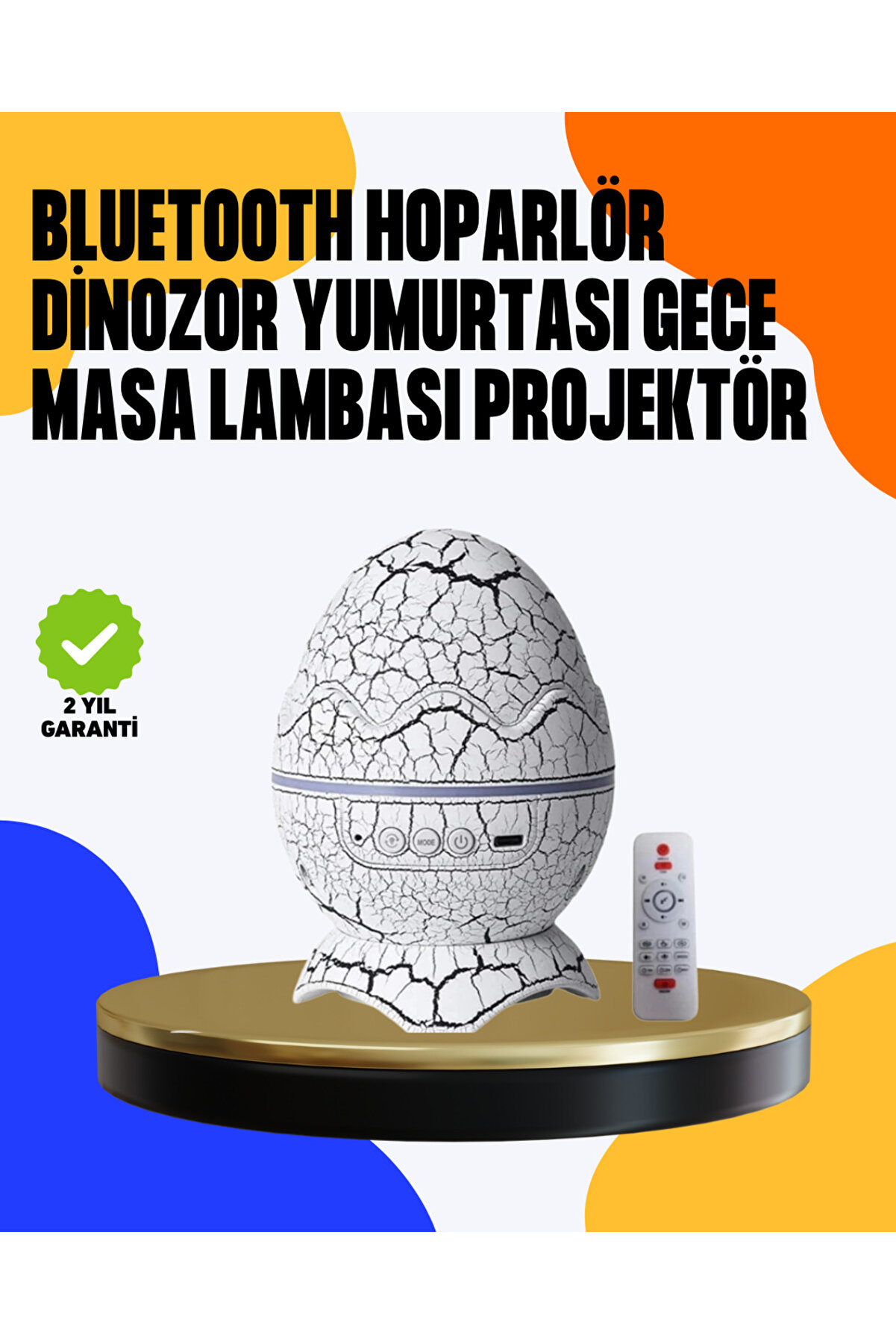 bi seyyar Yüksek Çözünürlüklü LED Galaksi Projektör + 19 Sesli Uyku Makinesi