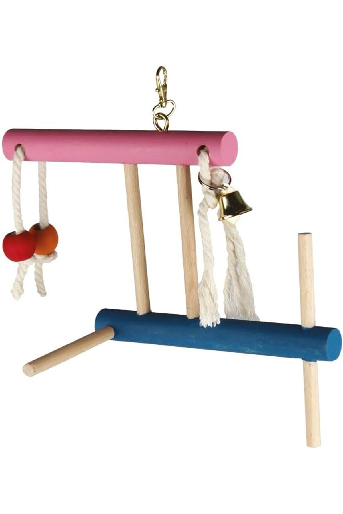 STOREMAX Kuş Oyuncakları, Çift Oluklu İpli Salıncak 842385