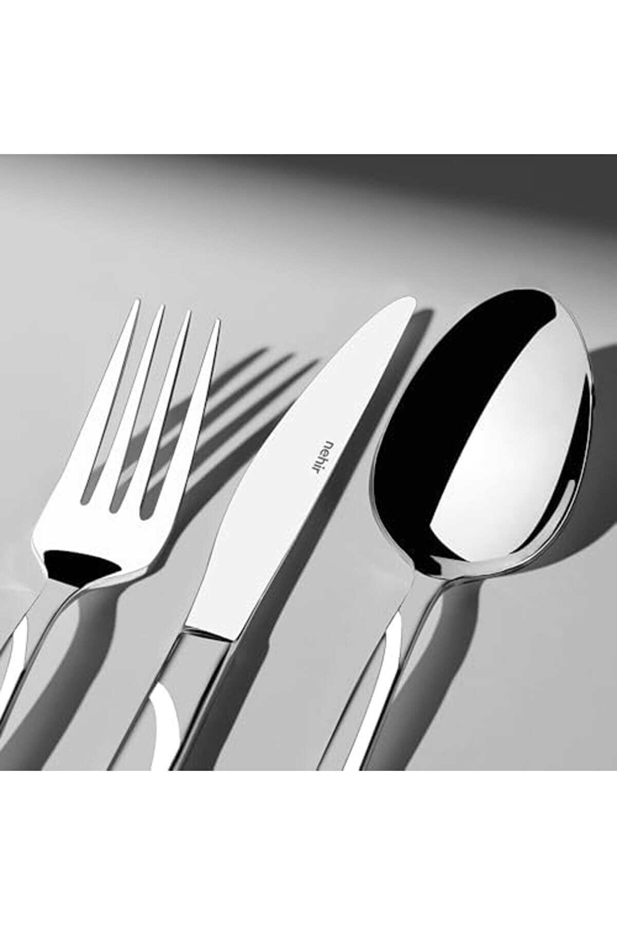 Lvnshop Fi̇esta 12 Ki̇şi̇li̇k 84 Parça Deri̇ Kutulu Çatal Kaşık Bıçak Takımı 224120