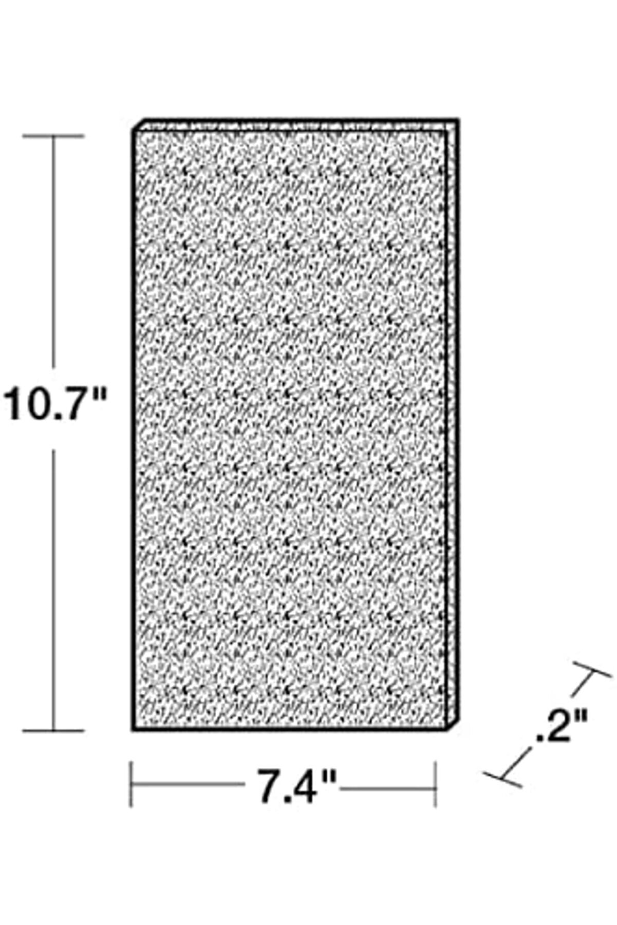 Snshop Hrf-A100 Hava Temi̇zleyi̇ci̇ Ön Ki̇t Fi̇ltresi̇, 4 Lü Paket - Alerjen Hava Fi̇ltresi̇ Toz, Voc, Evc