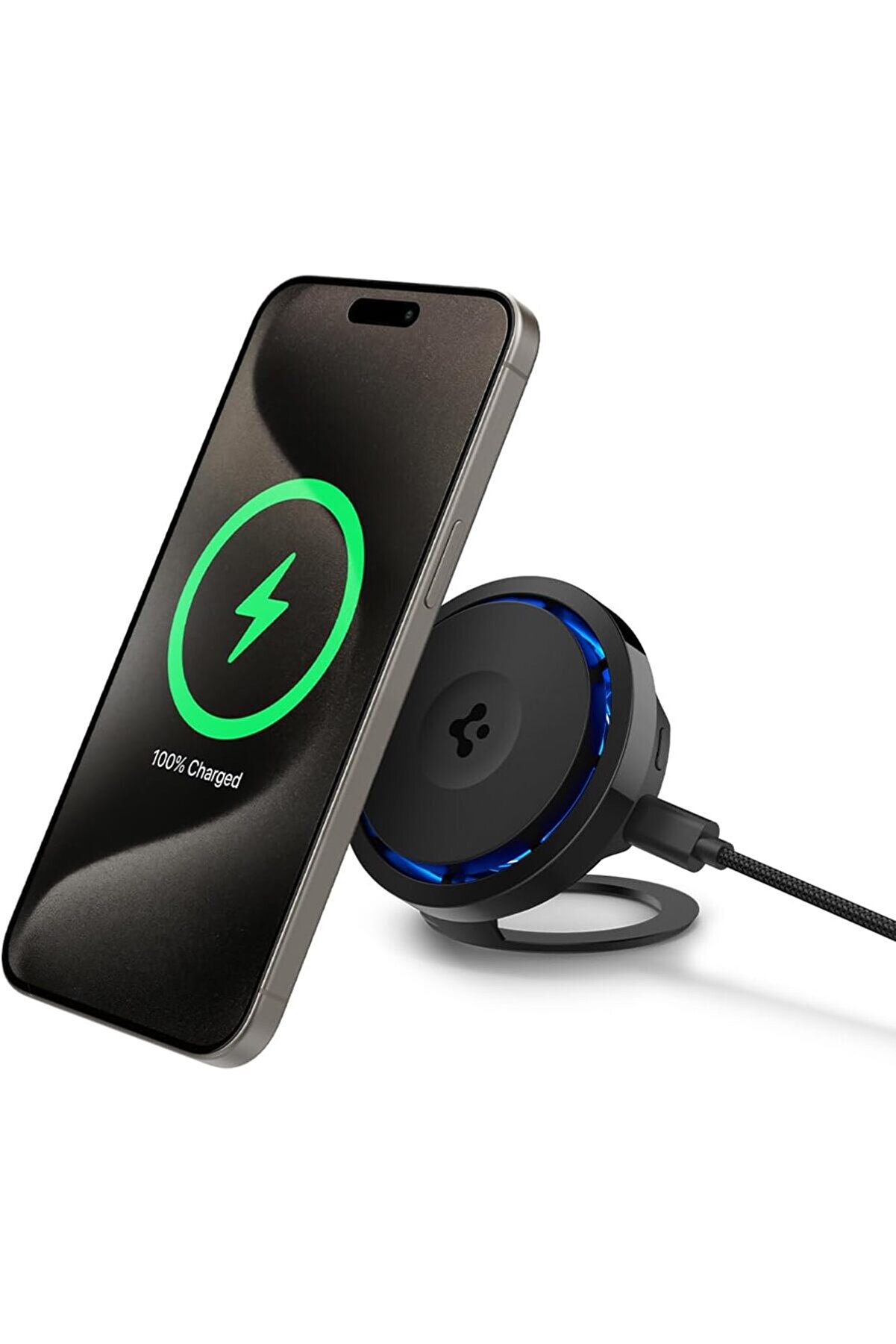 STOREMAX lvnshop MagFit Kickstand Manyetik Kablosuz Şarj Cihazı/Fanlı Isı Düşürücü için Özellikli Cryomax One