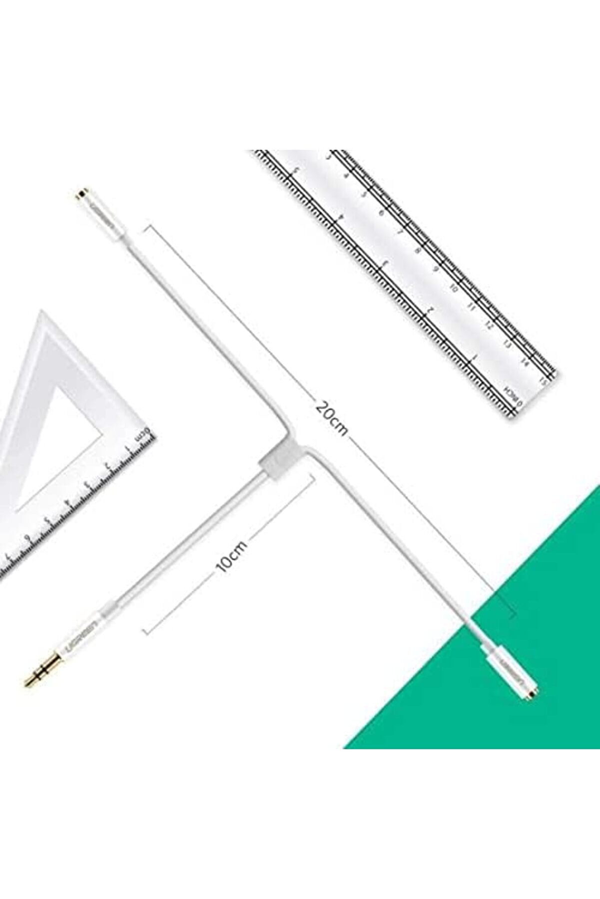 Lvnshop 3.5Mm 2 Li̇ Aux Kulaklık Çoklayıcı, Si̇yah 224120