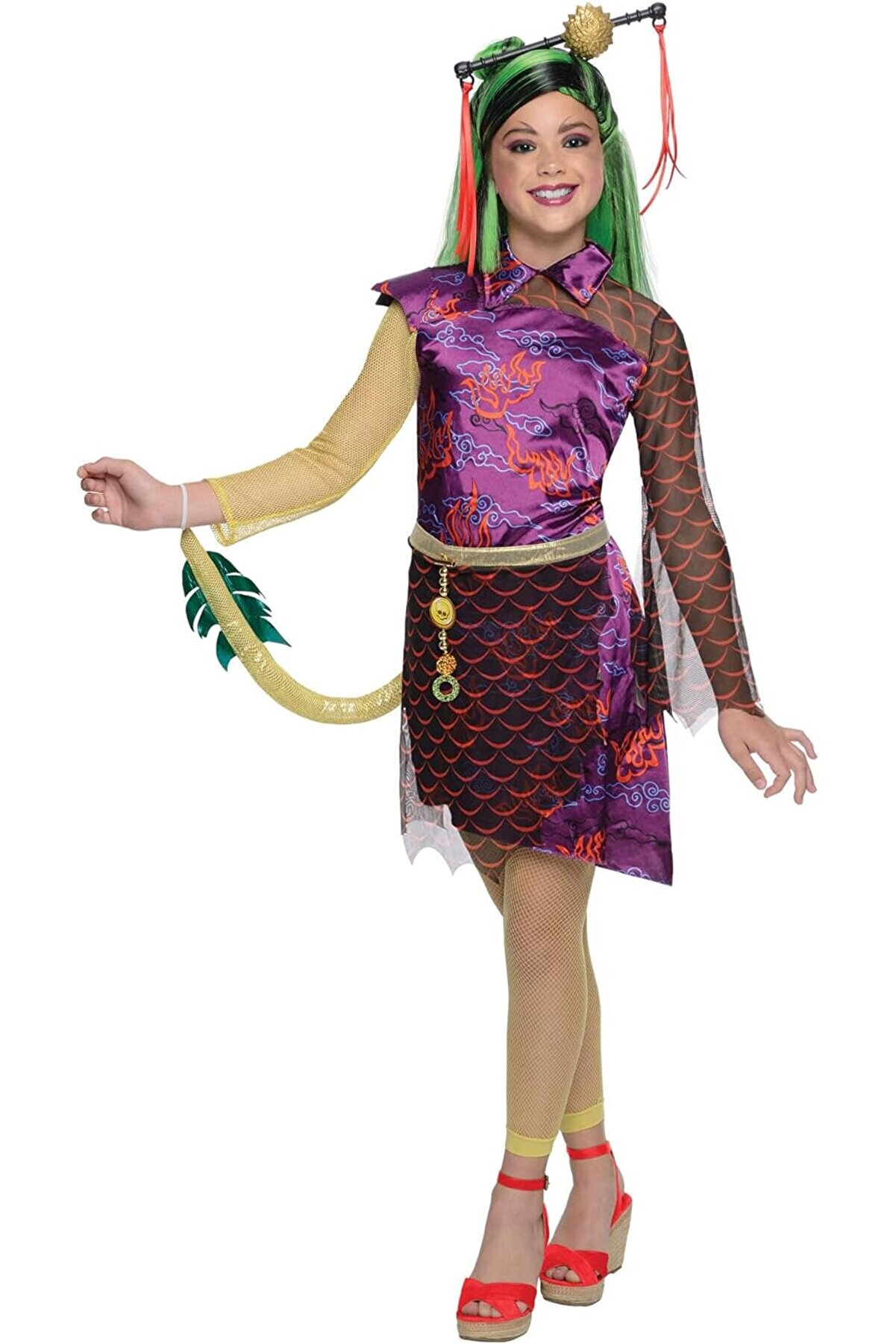 STOREMAX snShop High Jinafire Long Kız Çocuk Kostümü 4-6 Y 467437