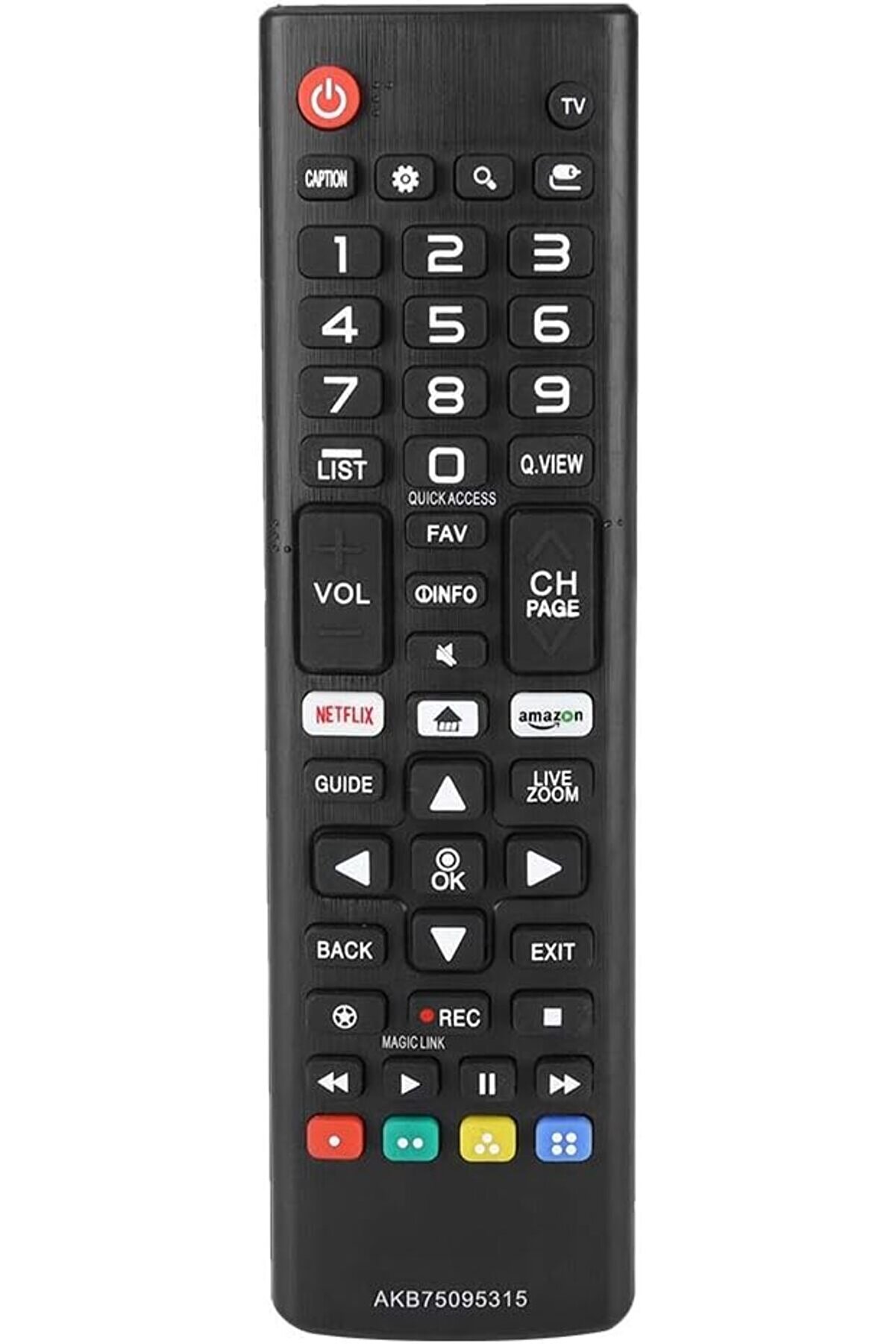 STOREMAX vegaShop LG televizyon için Evrensel TV Uzaktan Kumanda, ABS Yüksek Hassasiyetli Uzun Mesafe Akıl