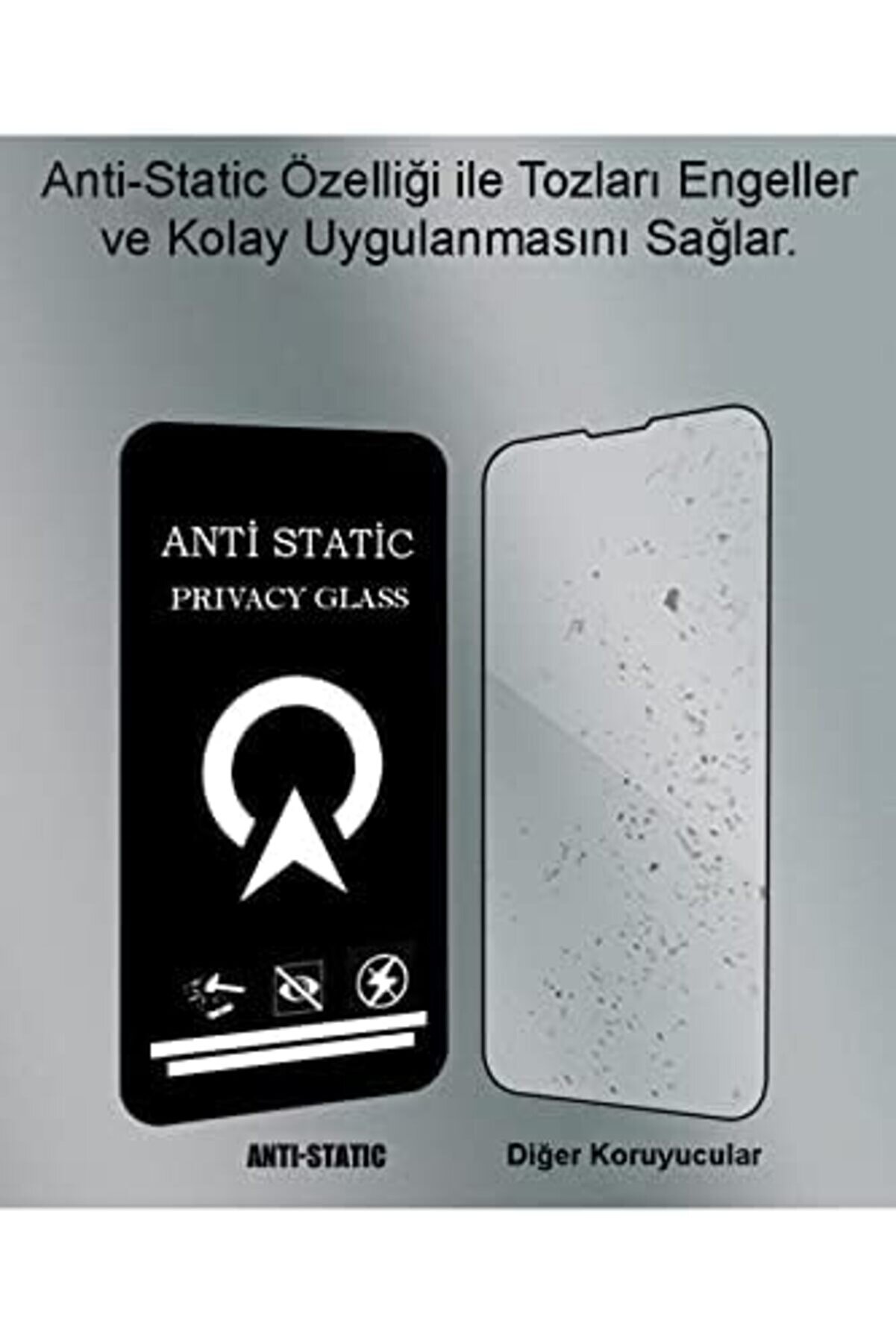 Lvnshop İleti̇şi̇m 10 Pro İle Uyumlu Tam Kaplayan Stati̇k Görünmez Safi̇r Ekran Hayalet Cam 224120