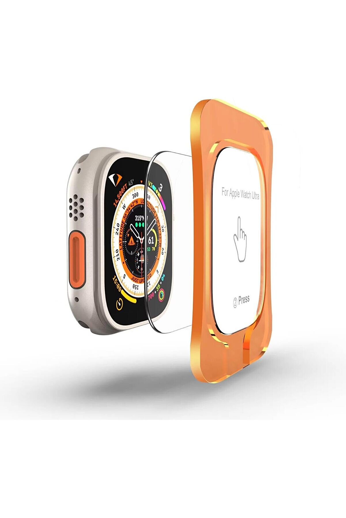 STOREMAX Ultra 2, Ultra 49mm ile Uyumlu, 49mm Ekran, Hizalama Çerçevesi ile Kurulum, Su Geçirmez,