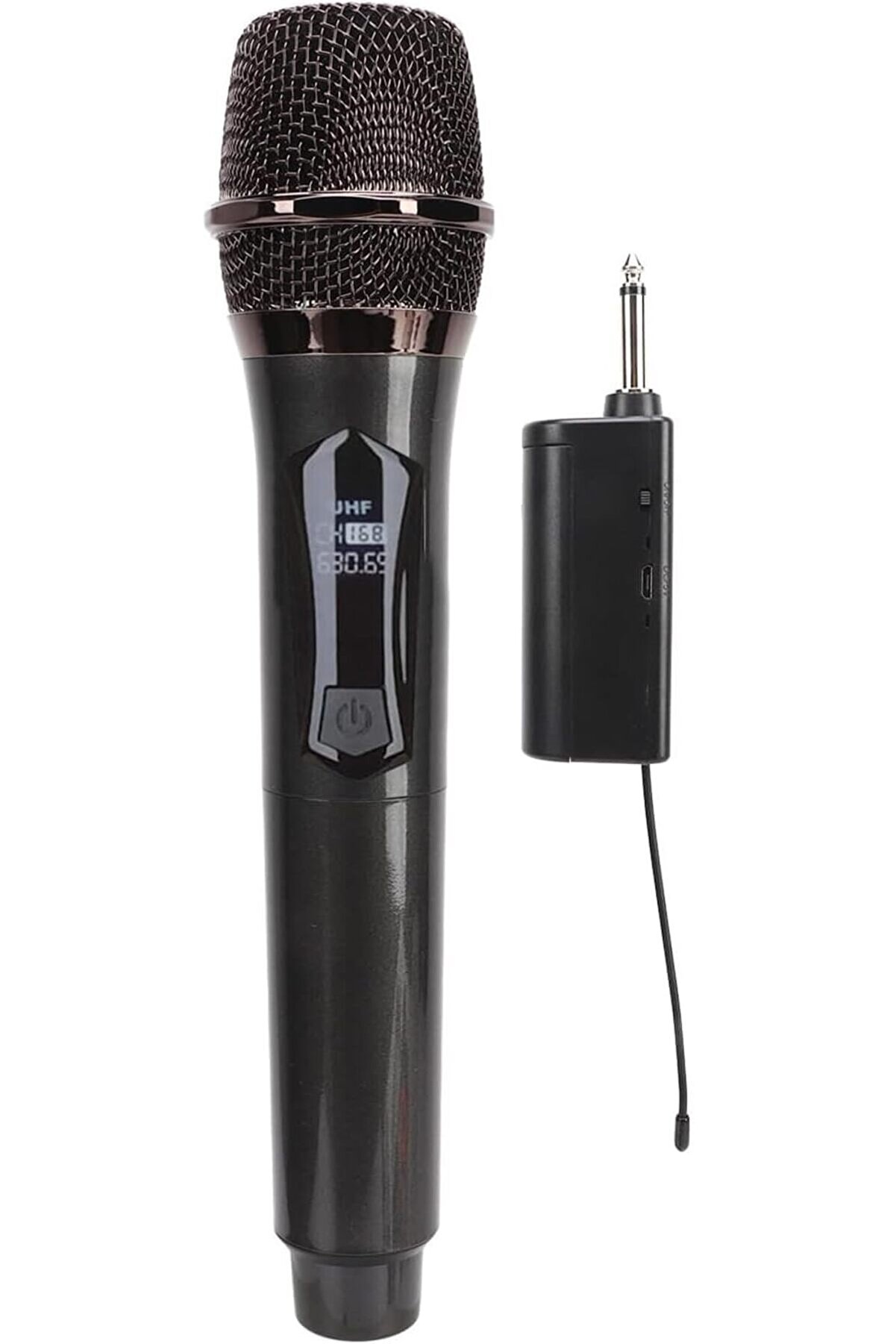 STOREMAX lvnshop Kablosuz Karaoke Mikrofonu 6.35mm Amfi hoparlör İçin ve Sahne Çok Amaçlı Aktiviteler İçin Ta