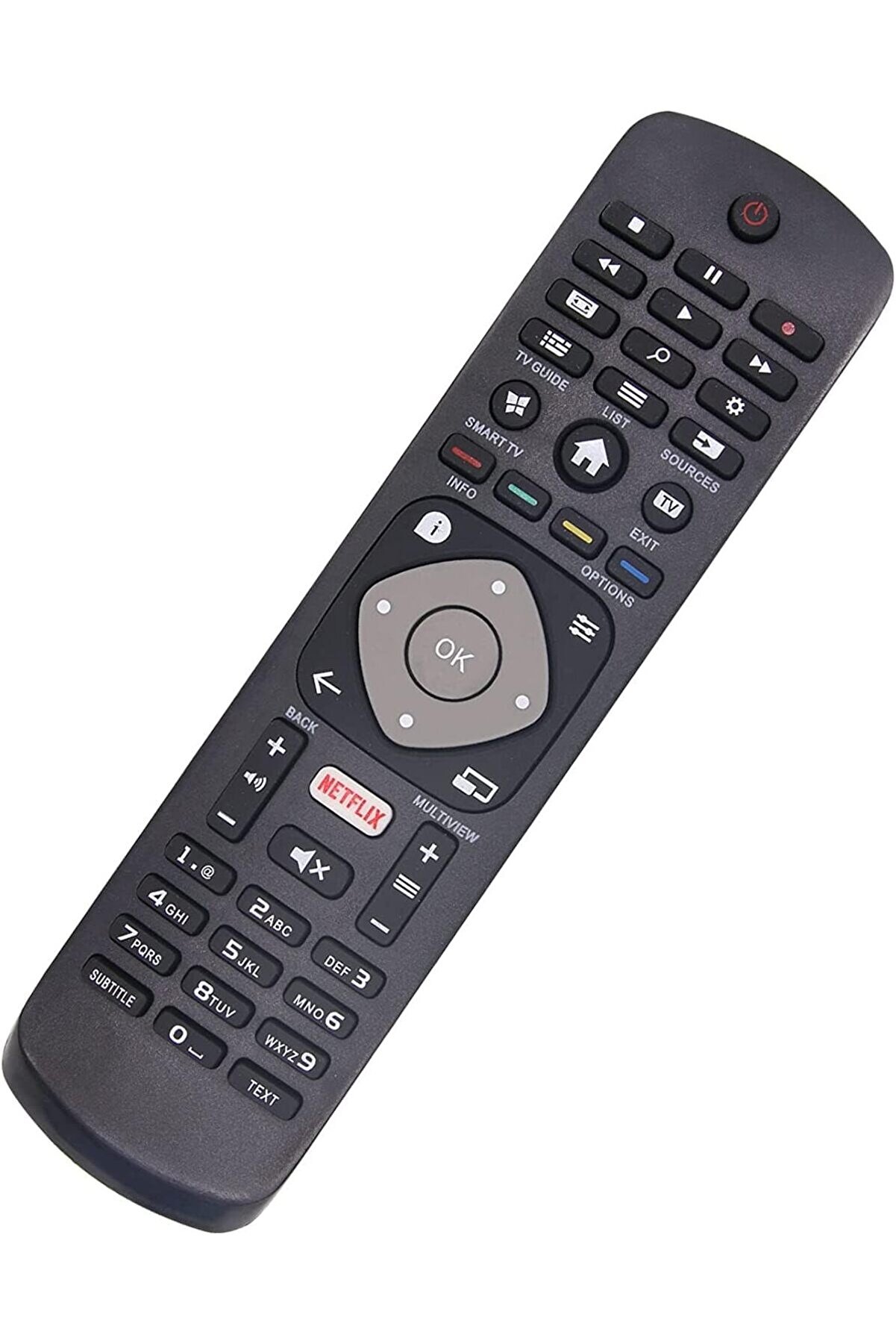 STOREMAX lvnshop Evrensel LCD LED 3D HD Akıllı TV için TV Yedek Uzaktan Kumandası, Netflix ile - Kurulum Gere