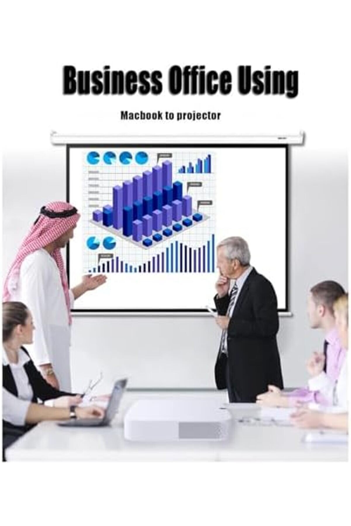 Vegashop Onezero Zr-627 Mt57 4K 60Hz Hdmı Çevi̇ri̇ci̇ İ-Phone 15 İle Uyumlu Kablo Type-C Thunder-Bolts