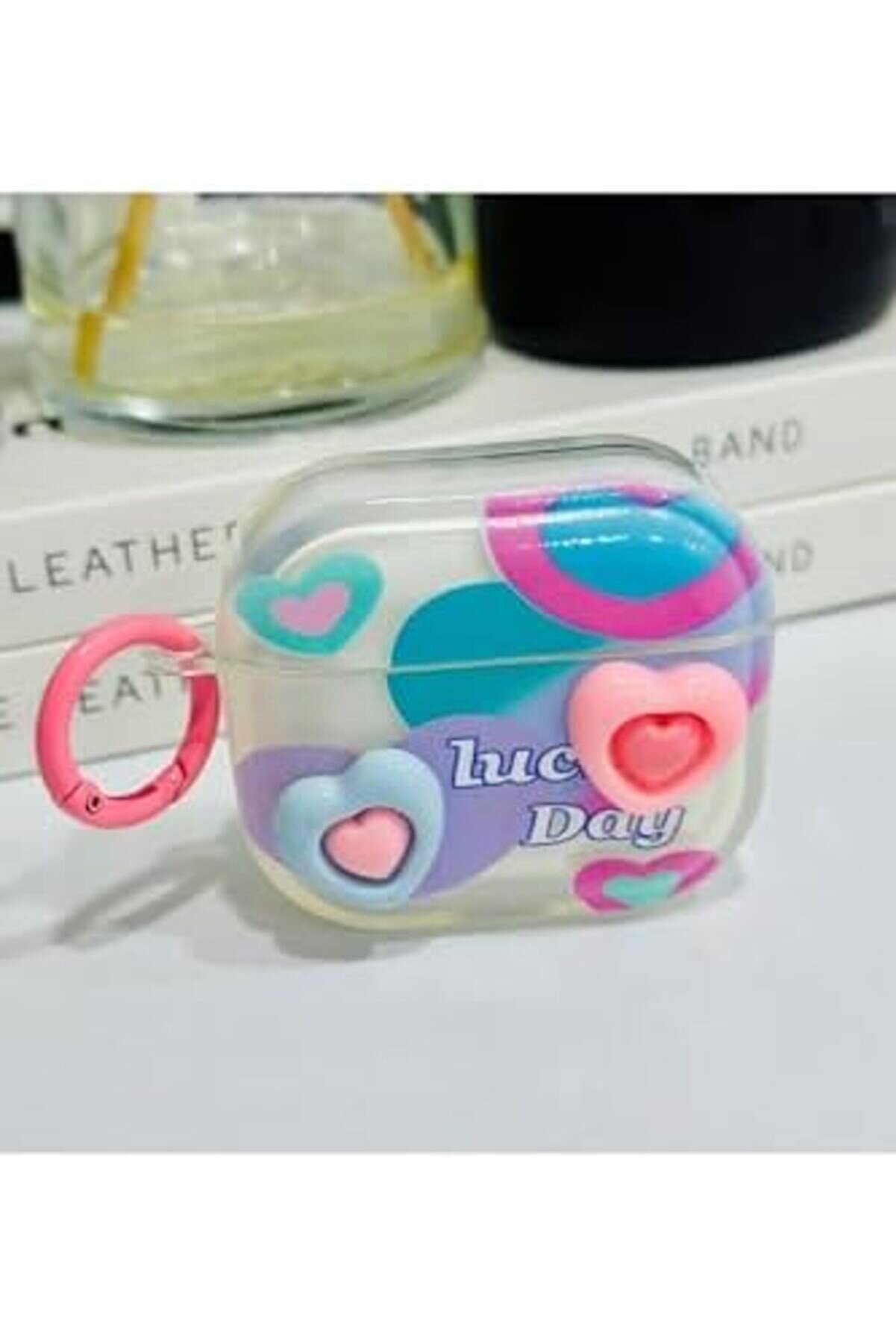 Lvnshop İle Uyumlu Oyuncak Tasarımlı Kalın Si̇li̇kon Kılıf - Mavi̇pembekalpler 224120