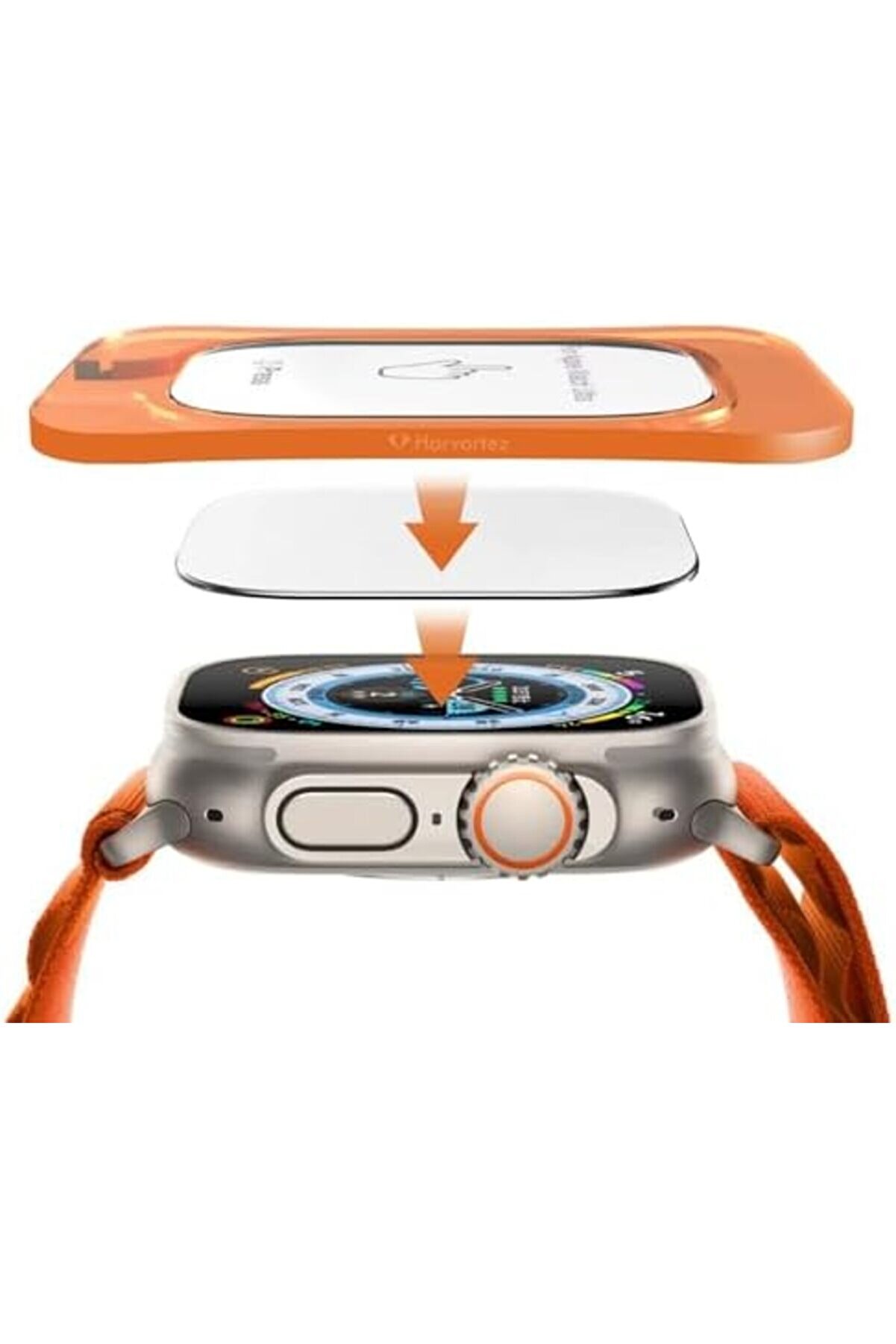 Ultra 2, Ultra 49Mm İle Uyumlu, 49Mm Ekran, Hi̇zalama Çerçevesi̇ İle Kurulum, Su Geçi̇rmez,