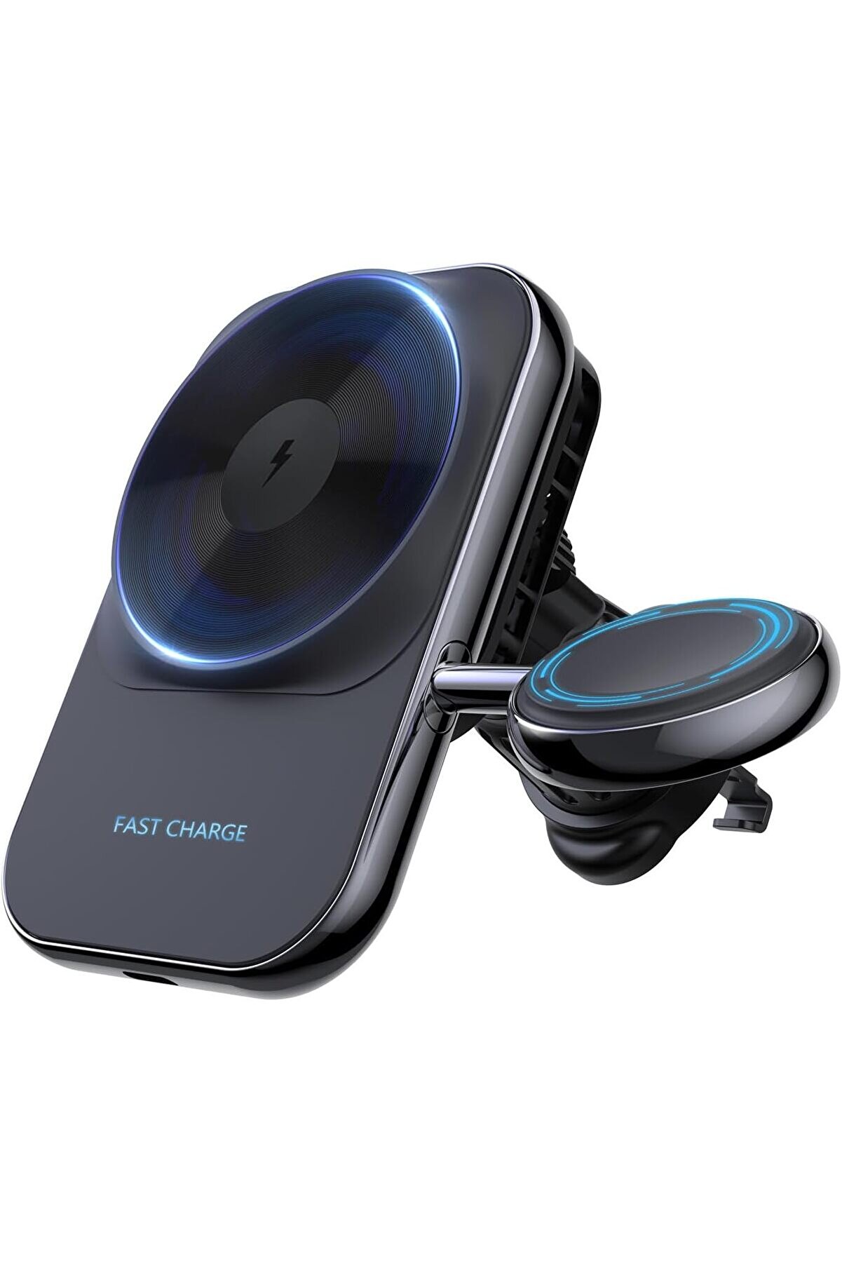 STOREMAX polysight Kablosuz Şarj İle Uyumlu Kablosuz Araç Şarj Aleti 2'si 1 Arada, 15W Şarj Aleti 2 Amper Ara