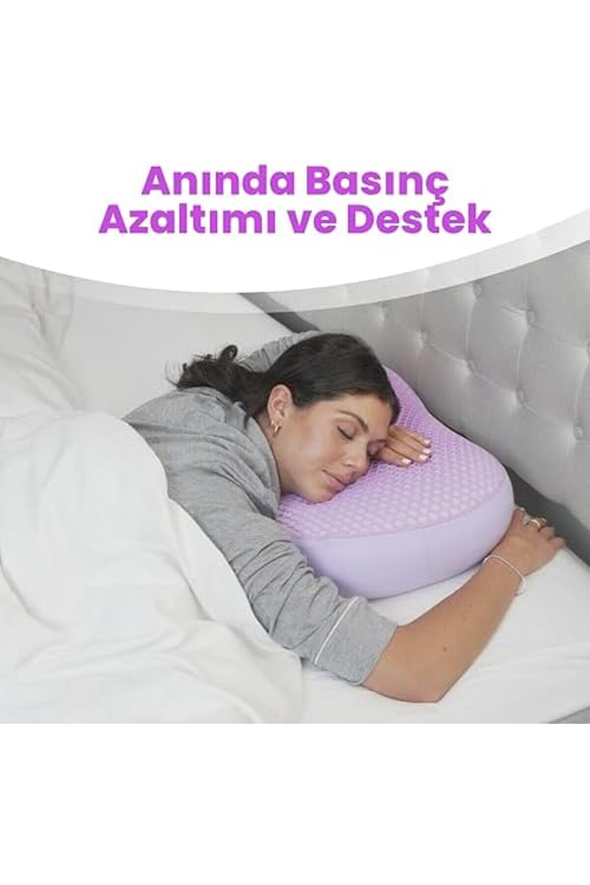 Lvnshop Pi̇llow Terletmez Seri̇nleti̇ci̇ &Ouml;zelli̇kli̇ Ortopedi̇k Yastık 224120