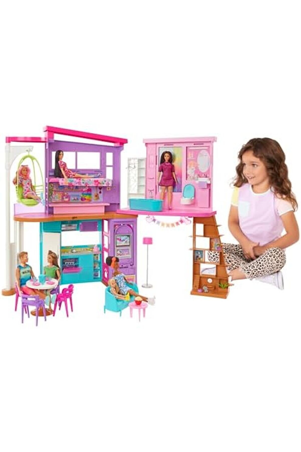 Vegashop Tati̇l Evi̇ Oyun Seti̇ 30 Dan Fazla Parça İçeren Tati̇l Evi̇, 3 Yaş Ve Üzeri̇ İçi̇n Oyuncak