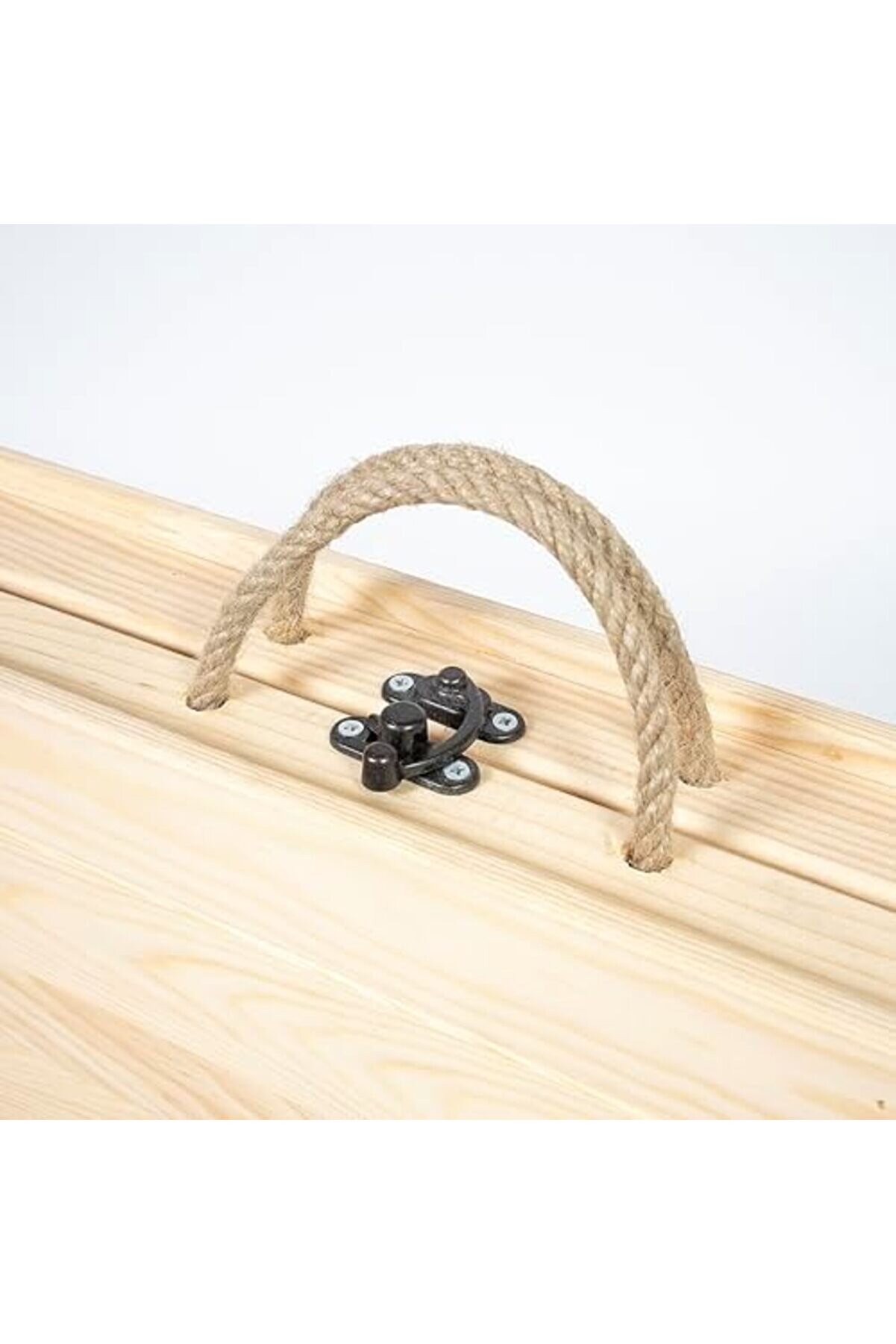 Katlanır Sabi̇t Ayaklı Kamp, Pi̇kni̇k Ve Bahçe Masası 70X120 Cm - Ham Renk