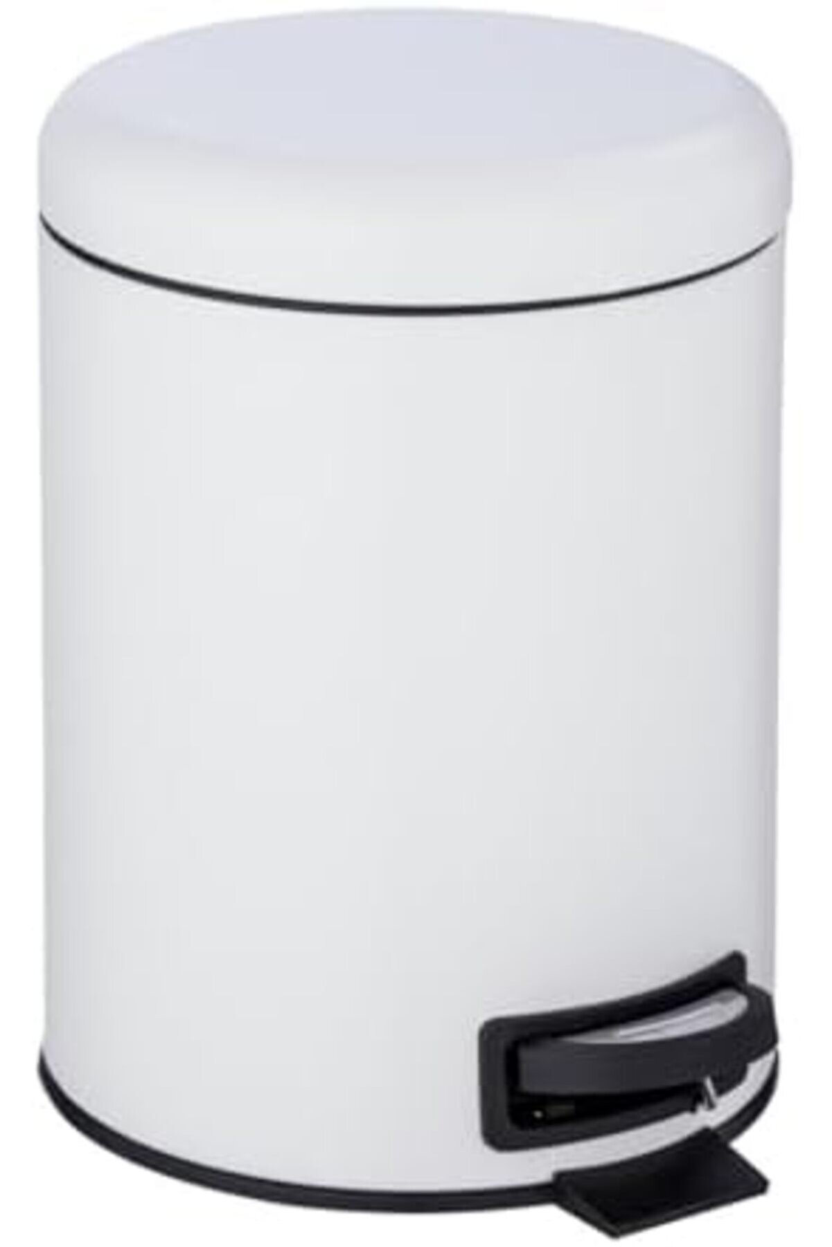 Lvnshop Pedallı Çöp Kovası 5 L. Leman, Gri̇, Metal, 3 X 11,5 X 11,5 Cm 224120