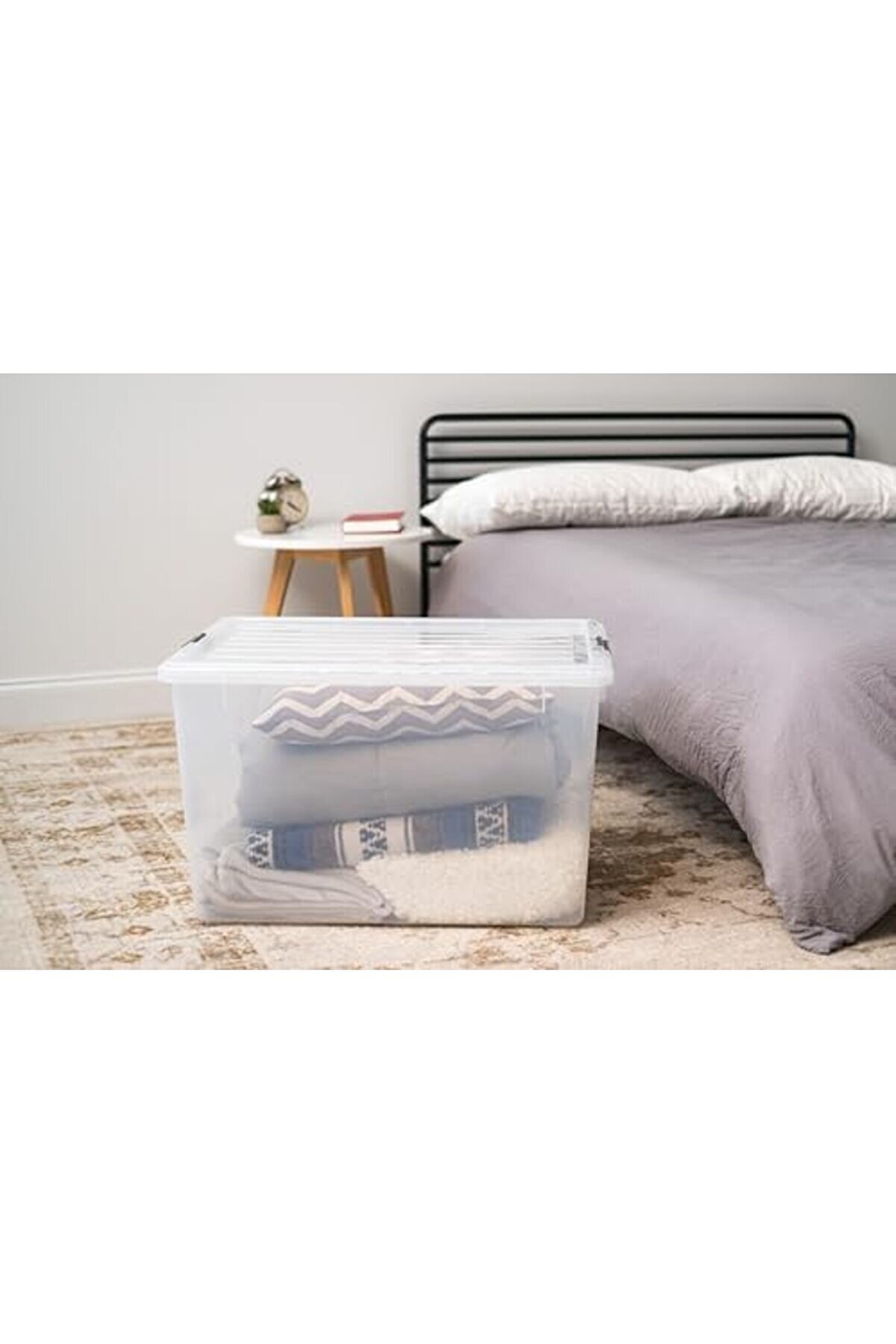 Oskyshopc Ohyama Usa 132 Kuart Büyük Saklama Kutusu Yardımcı Çanta Düzenleme Konteyner Kutusu, Gi̇ysi̇