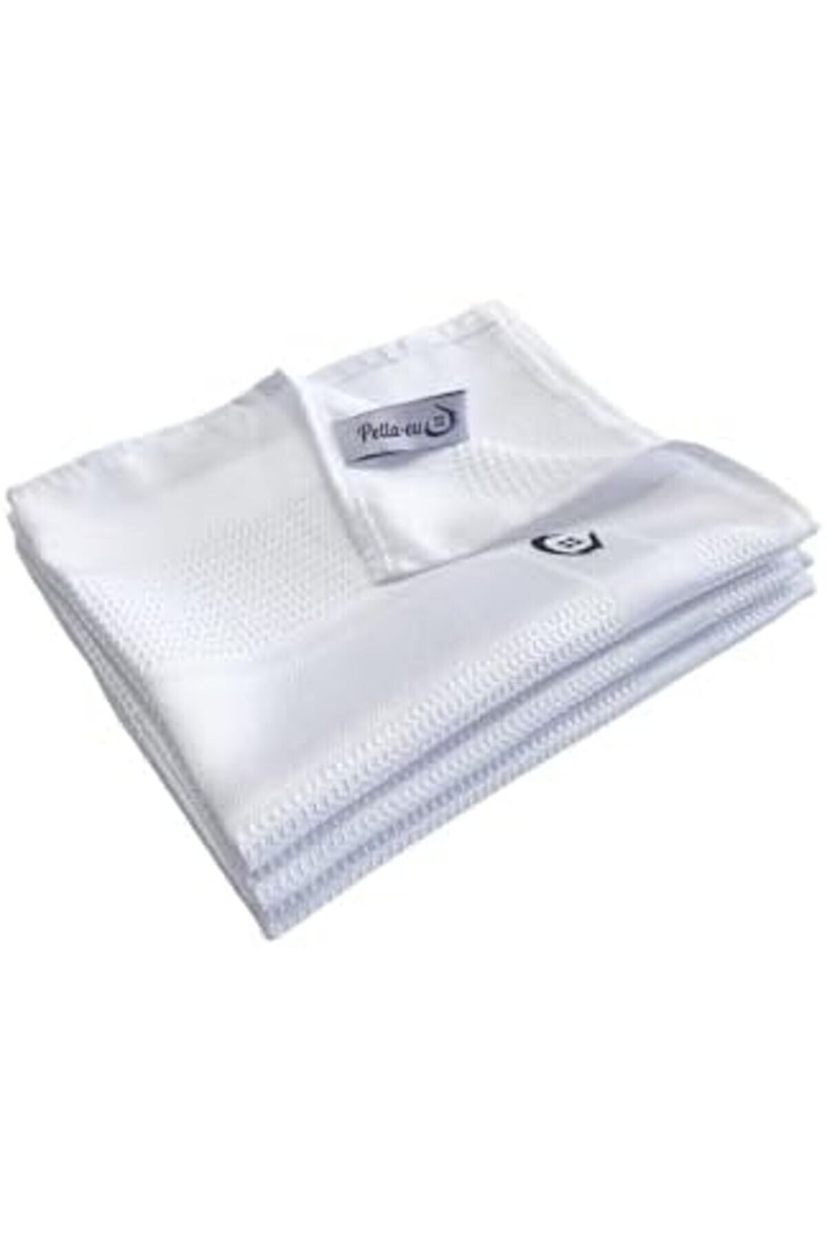 Snshop Mi̇krofi̇ber Temi̇zli̇k Bezi̇, 3 Lü Set, 40X60 Cm, Beyaz, Cam Ve Genel Temi̇zli̇k İçi̇n 467437
