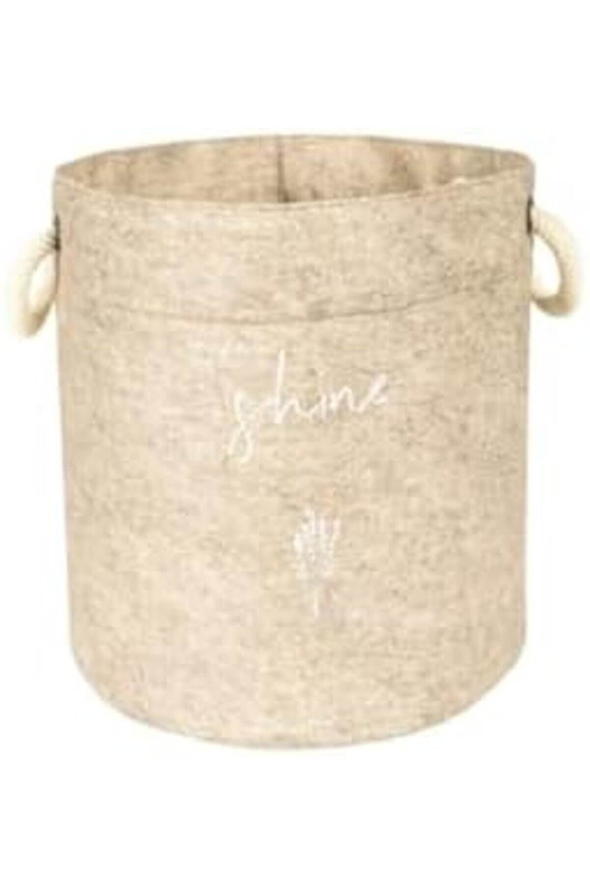 Oskyshopc Haus Keçe Kulplu Yuvarlak Düzenleyi̇ci̇ Sepet - Çok Amaçlı Saklama Organi̇zer Kutu Maxi̇ Newde