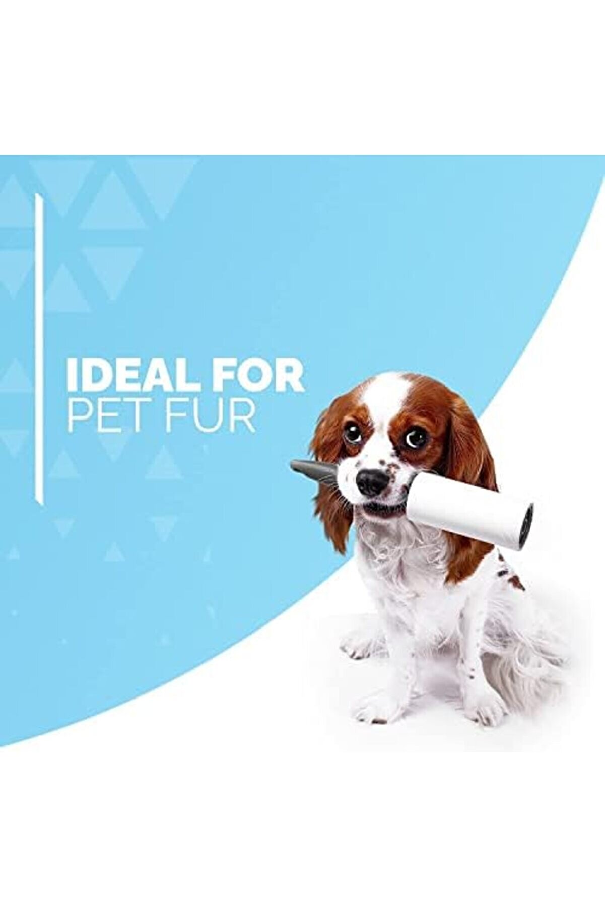 Snshop Yapışkanlı T&uuml;y Ve Toz Temi̇zleme Rulosu &ndash; 240 Yaprak + 4 Yedek, Y&uuml;ksek Yapışkanlık,