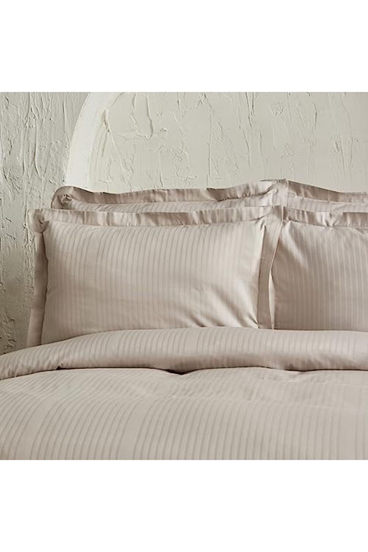 Lvnshop Uni̇q%100 Pamuk Si̇ze Nevresi̇m Takımı Taş 224120