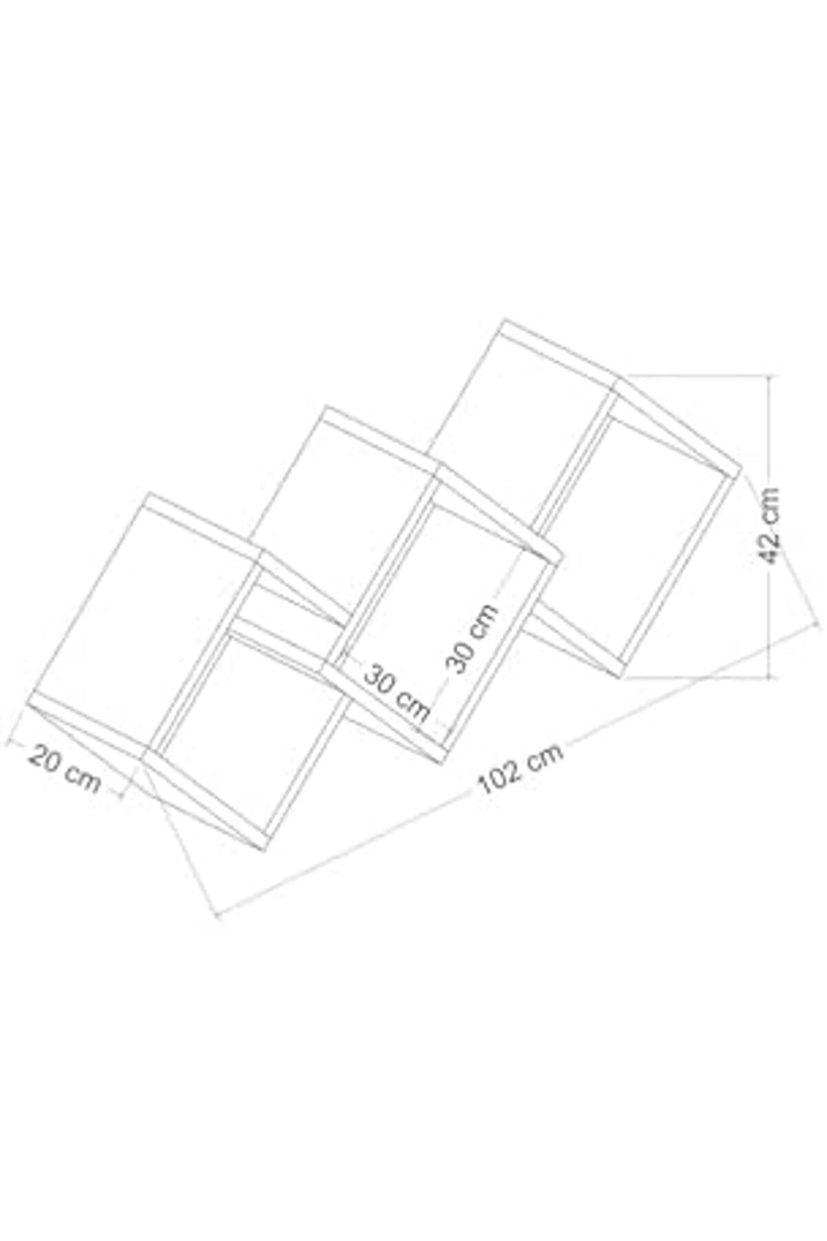 Lvnshop Duvar Rafı Atlanti̇k Çam 224120