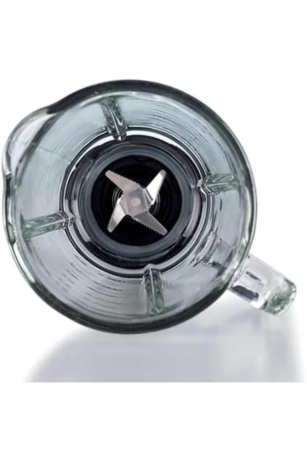 Goldhype Kırmızı 0585/00-4 Paslanmaz Çeli̇k Bıçak, 4 Hız Fonksi̇yonu, 1000 Watt, 1,5 Li̇tre, Cam Hazne,