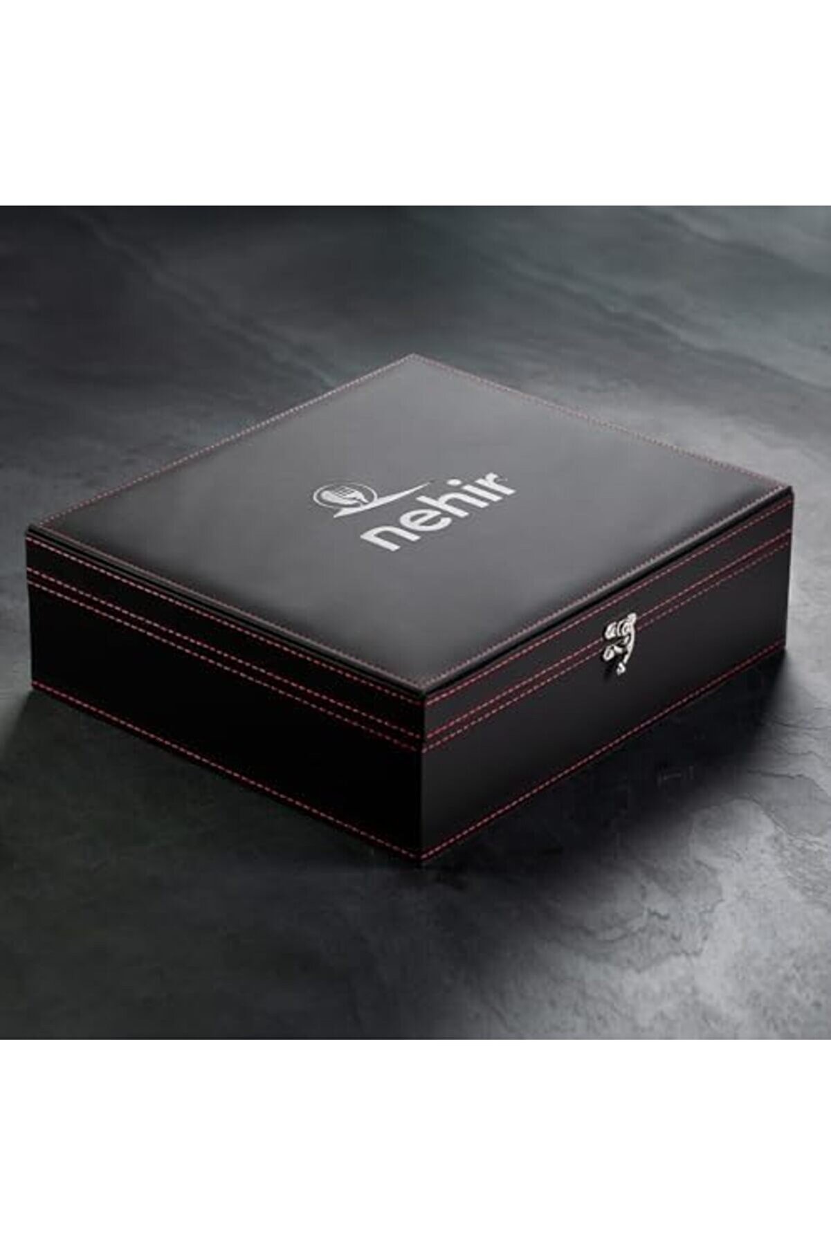 Lvnshop Fi̇esta 12 Ki̇şi̇li̇k 84 Parça Deri̇ Kutulu Çatal Kaşık Bıçak Takımı 224120