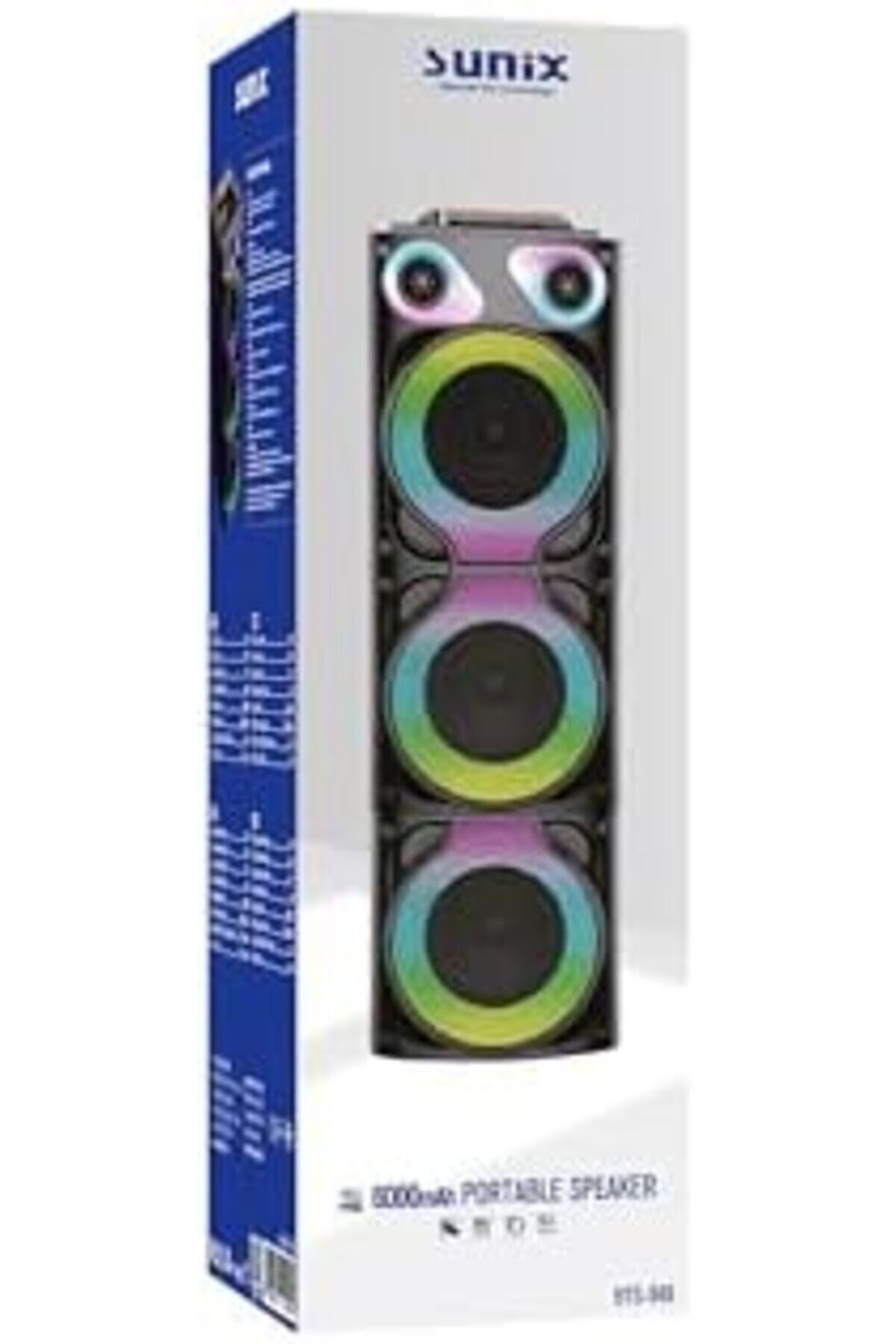 Oskyshopc 10W 6000 Mah Ledli̇ Taşınabi̇li̇r Hoparlör Bts-340 Newdesi̇ng 842385