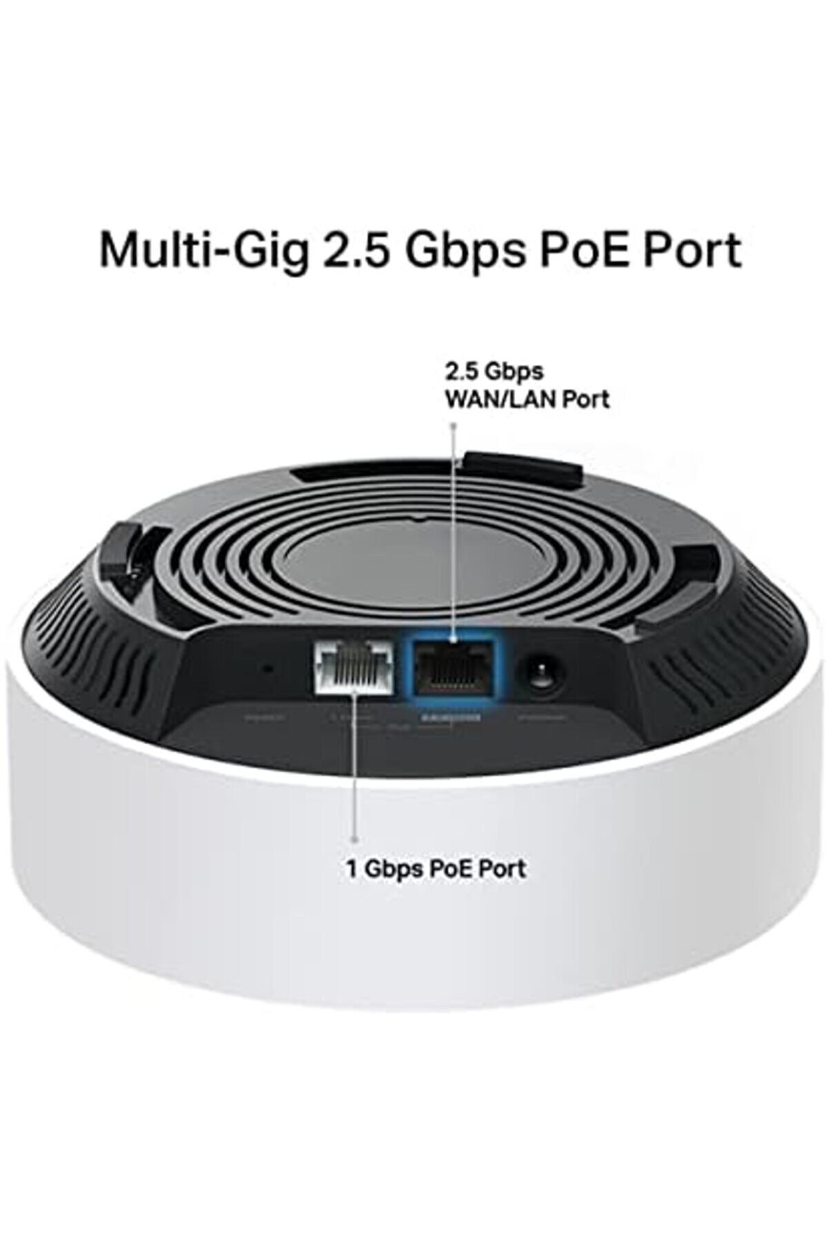 Buybeam Deco X50-Poe 1-Pack, Ax3000 Mbps, Poe Destekli̇, -Band, 2,5Gbps Ethernet Portu, 150 Ci̇haza Ka