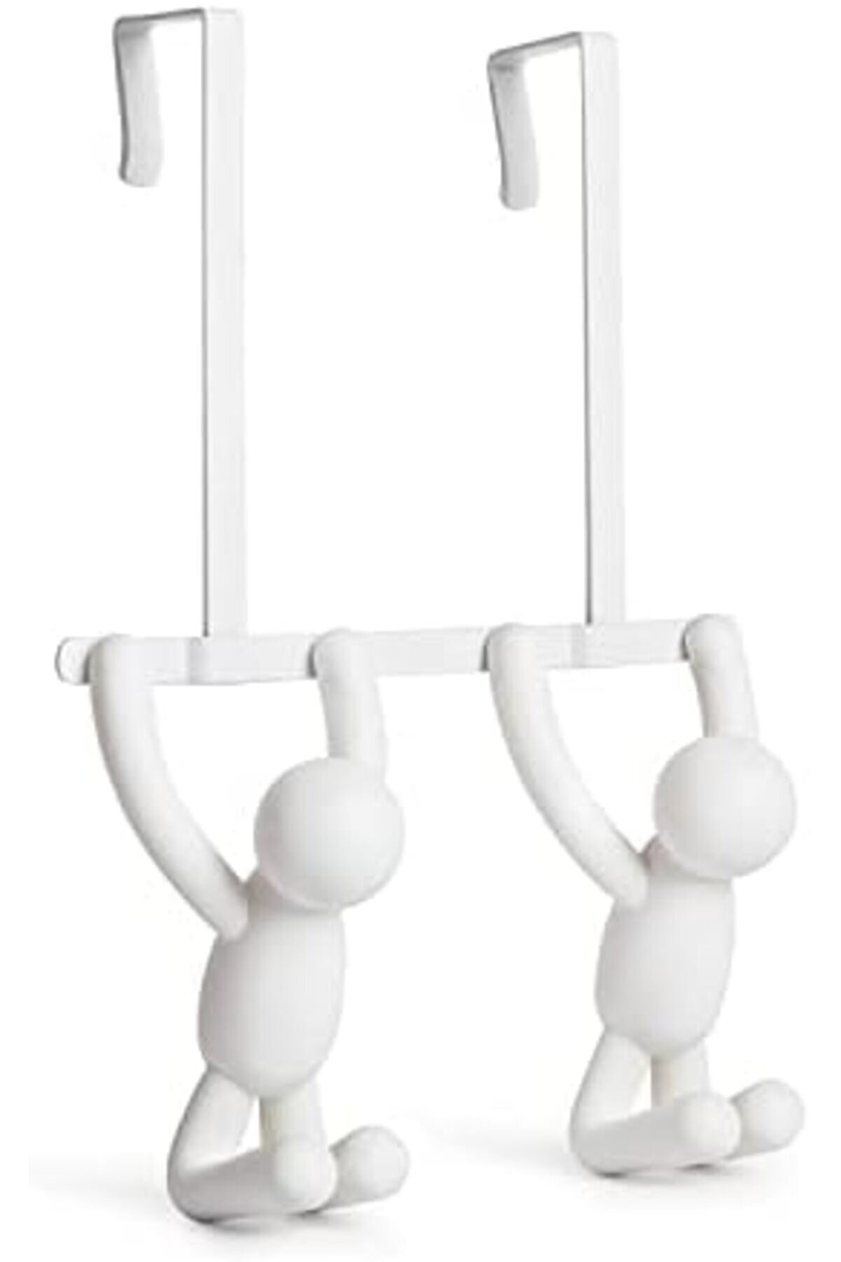 Lvnshop 1004260-660 Çi̇ft Kancalı Buddy Kapı, Plasti̇k, Beyaz, 21,6 X 30,5 X 10,8 Cm 224120