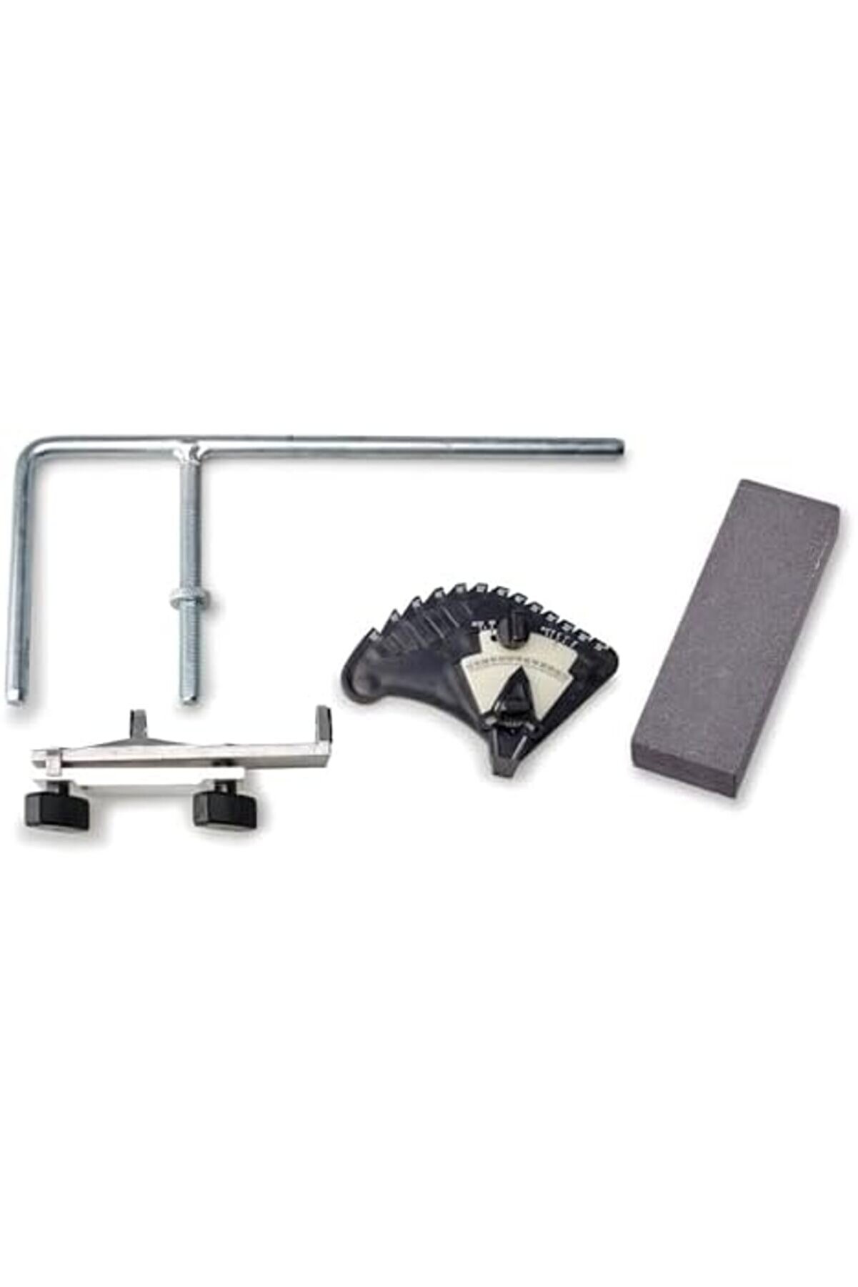 Lvnshop Taş Motoru - Islak Tc-Wg 200 (125 W, Paslanmaz Su Tankı, Taşlama Taşı, Açı Ölçer, Çok Amaçlı