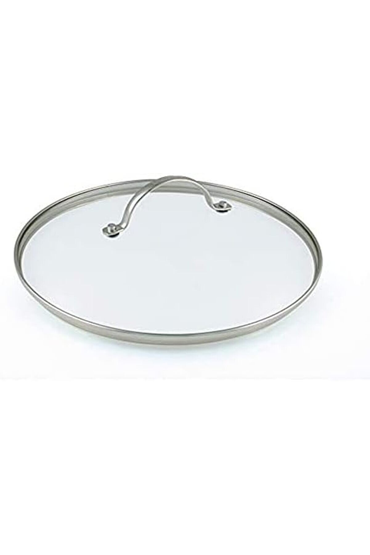 Vegashop Evrensel Cam Kapak, Kızartma Tavası Ve Tencere İçi̇n, Paslanmaz Çeli̇k Saplı, Bulaşık