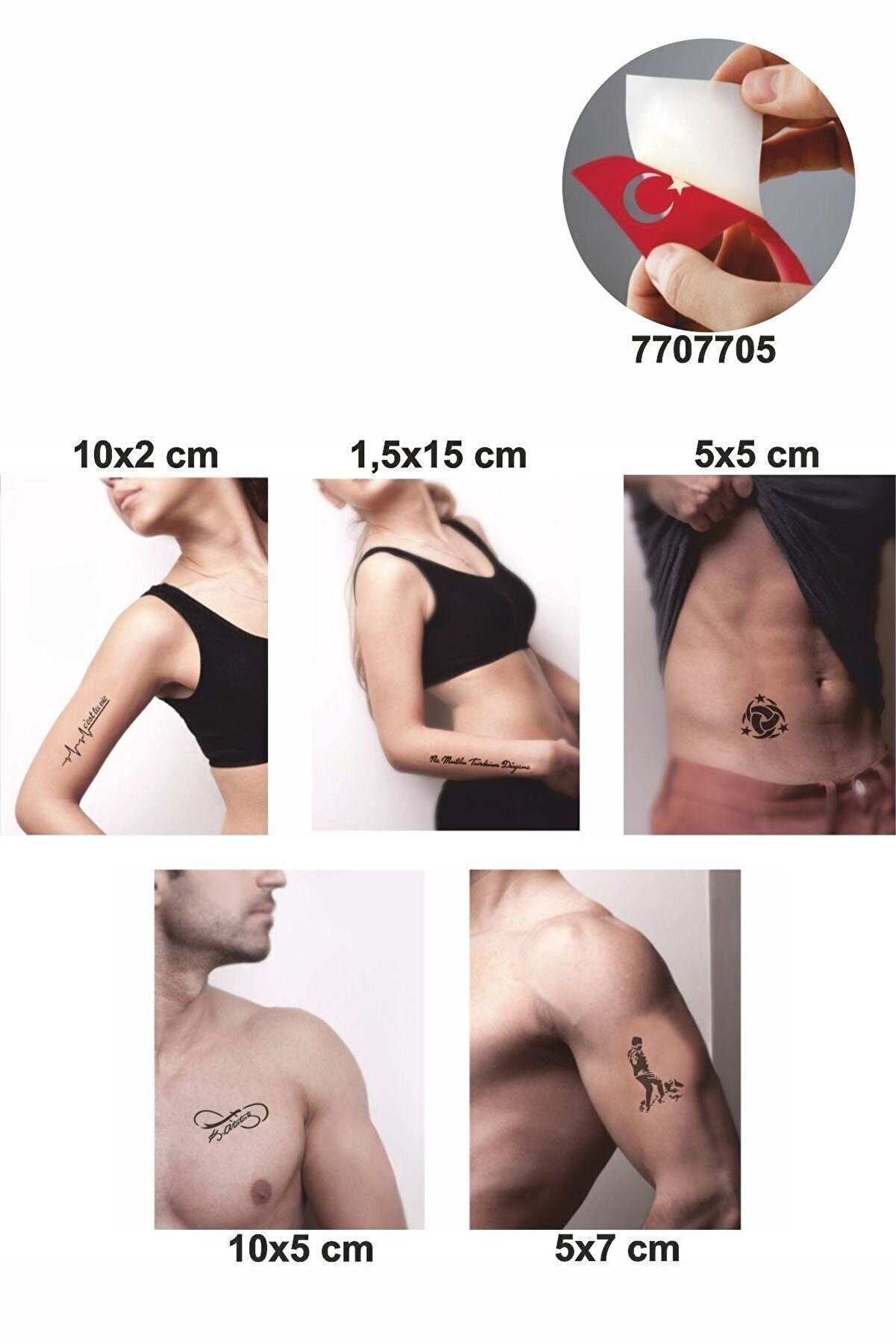 Ai̇rbrush Tattoo Atatürk Desenleri̇ Hi̇nt Kınası Ile Geçi̇ci̇ Dövme Yapma Seti̇