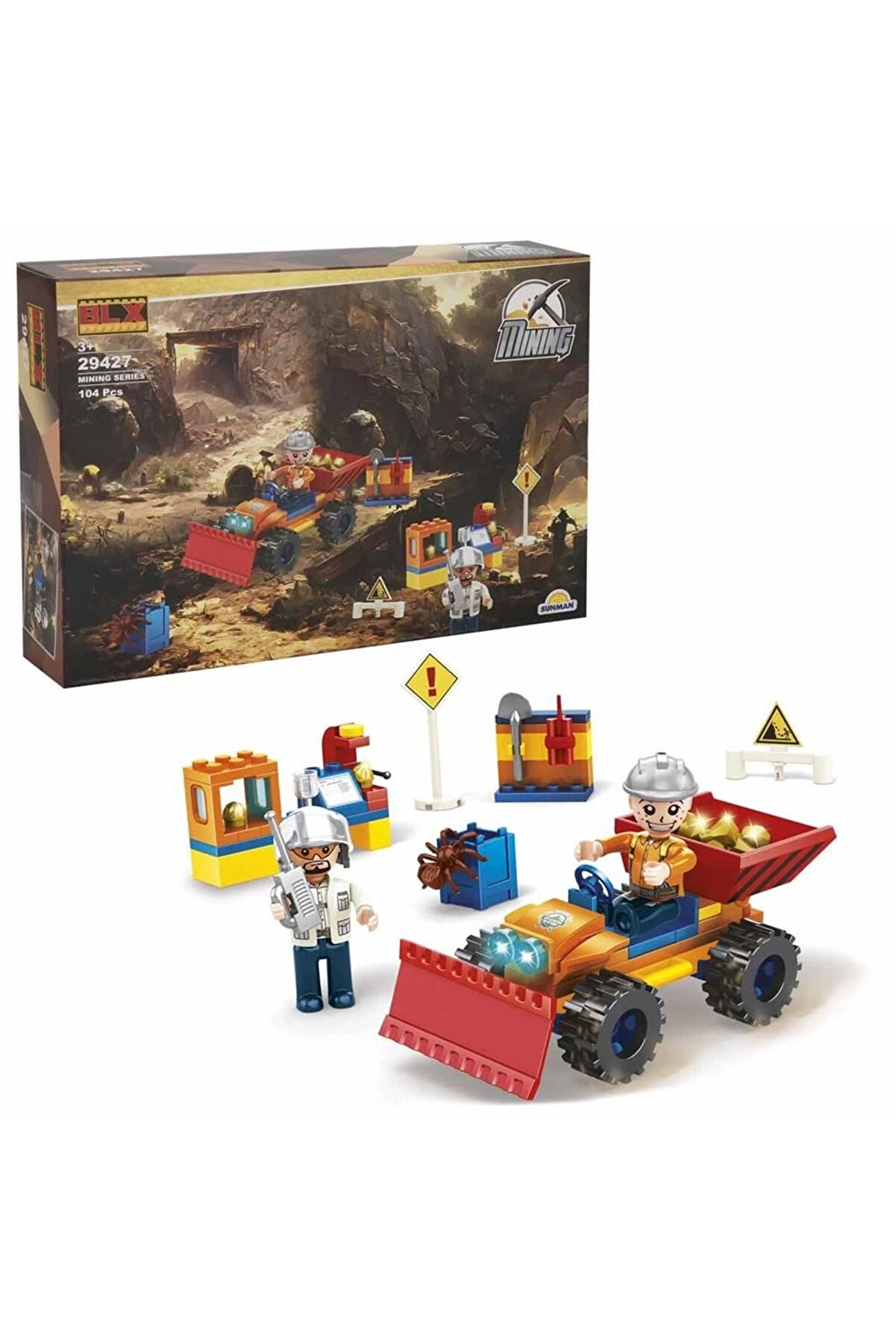 TE DÜKKAN Yeni Estevia Urg S00004416 Blx Mining Set 2Fgr 104 Prç  -Sun Company