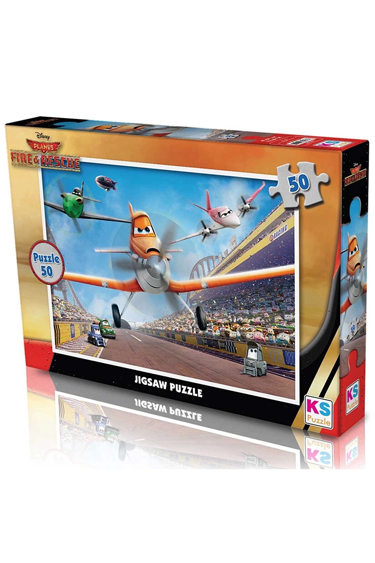 TE DÜKKAN KS Games Planes 50 Parça Puzzle