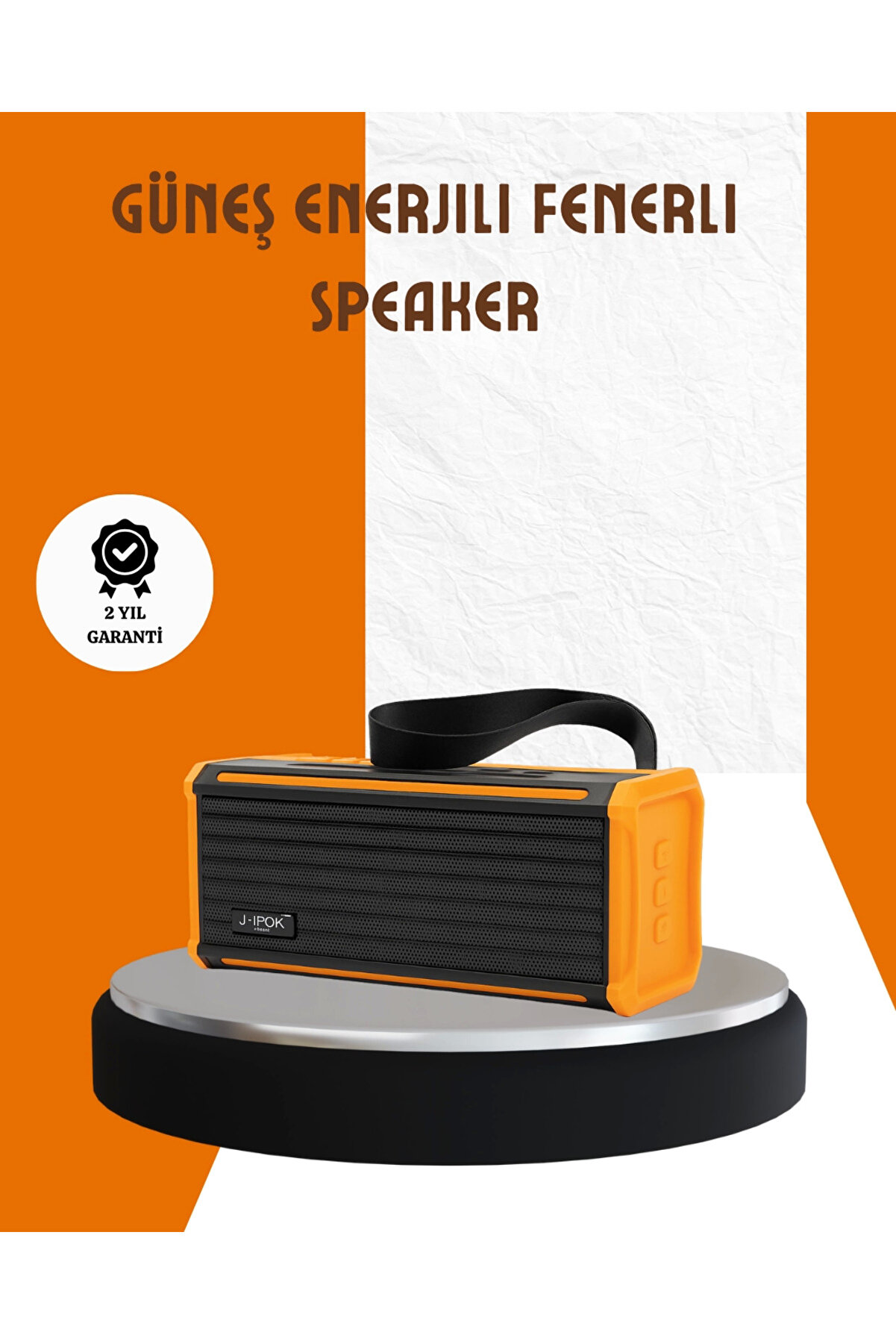 gizmurstore J-IPOX P520 Taşınabilir Bluetooth Hoparlör Güçlü Ses + Radyo